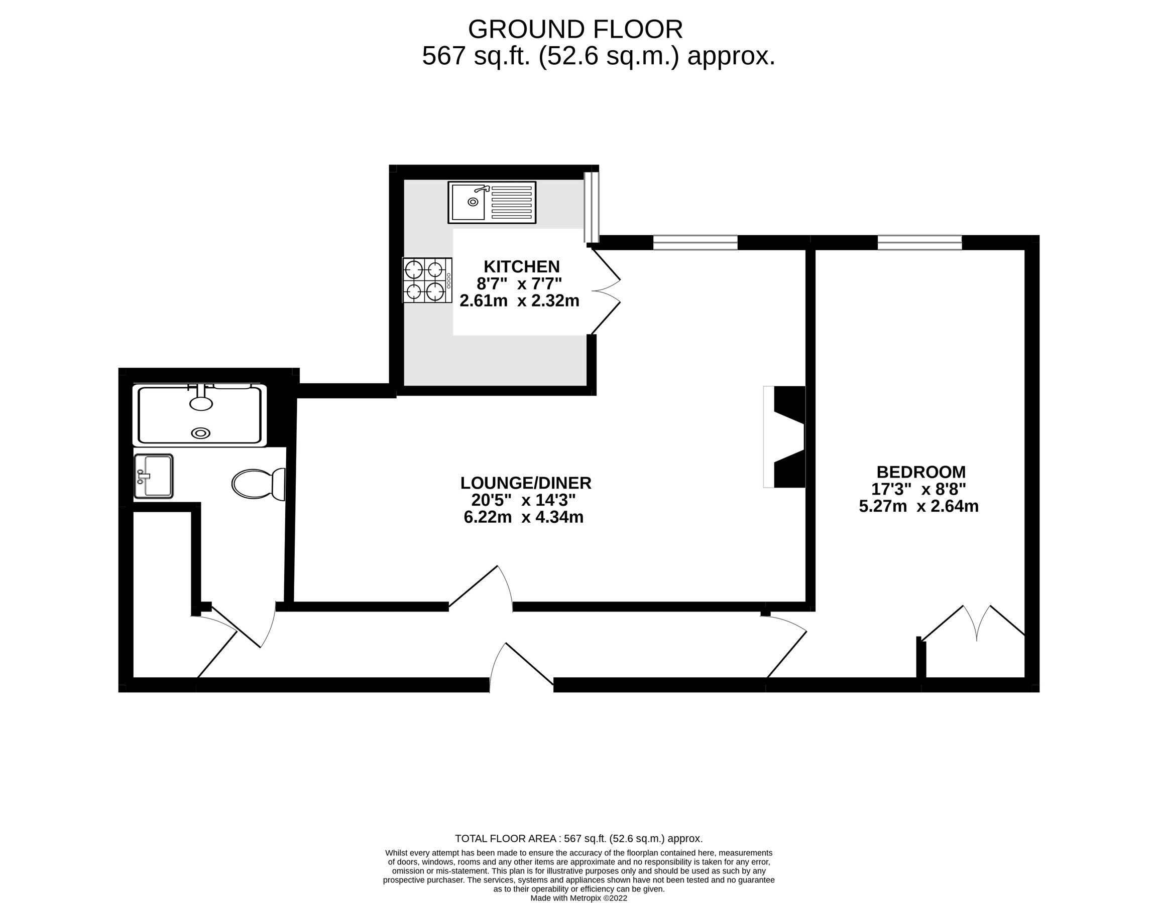 1 bed flat for sale in Hart Dene Court, Bagshot GU19 Zoopla