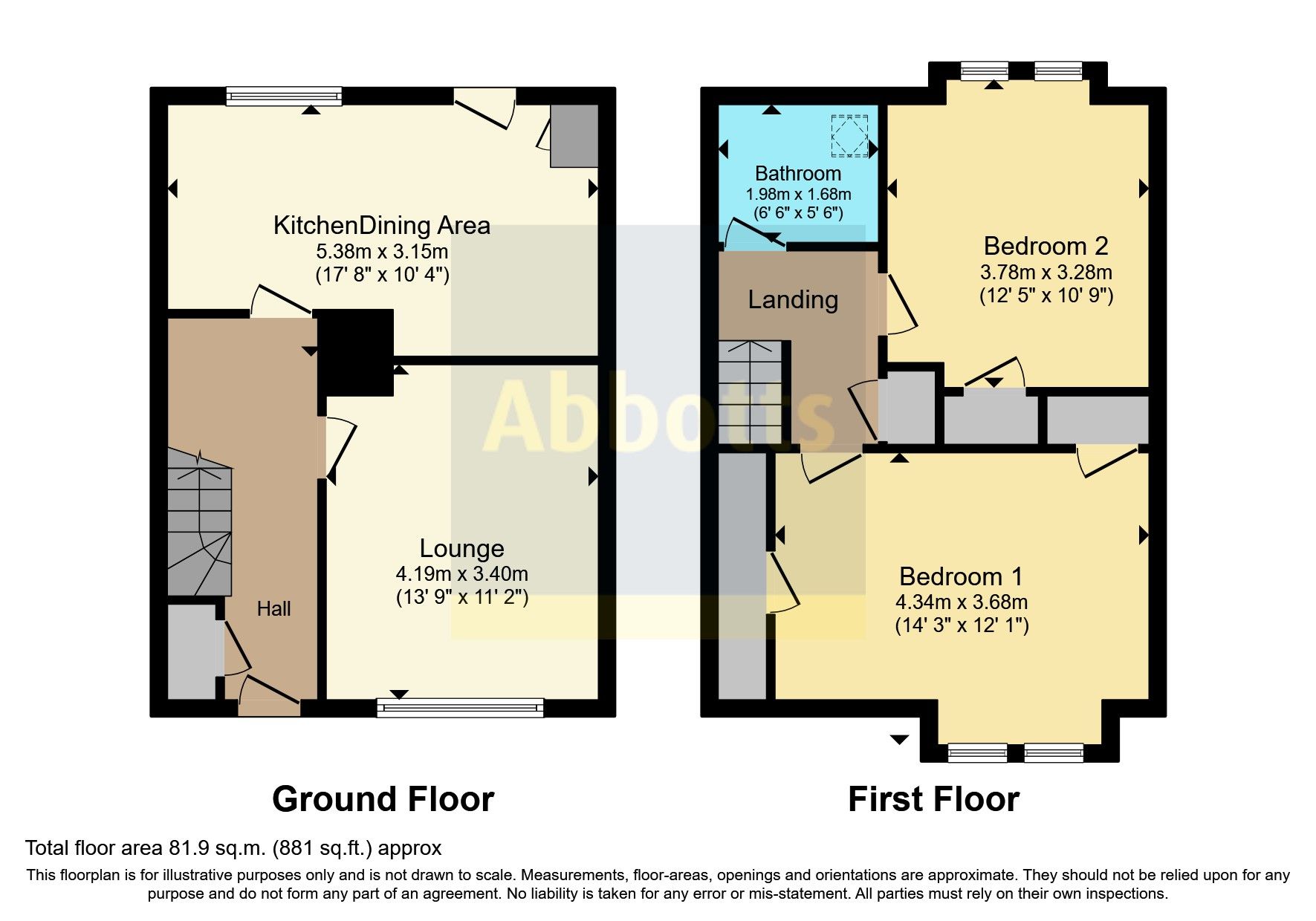 2 bed end terrace house for sale in Meadside Avenue, Kilbarchan