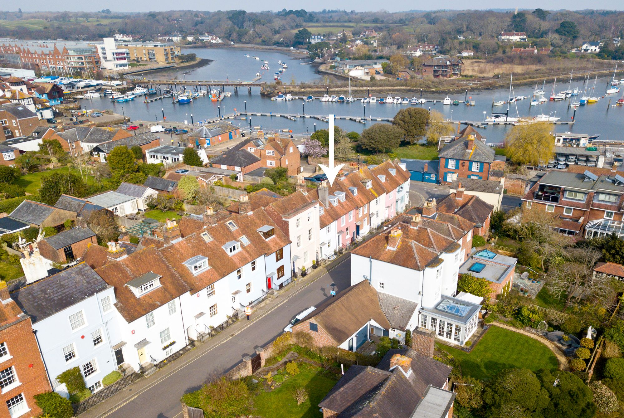 4 bed town house for sale in Nelson Place, Lymington, Hampshire SO41