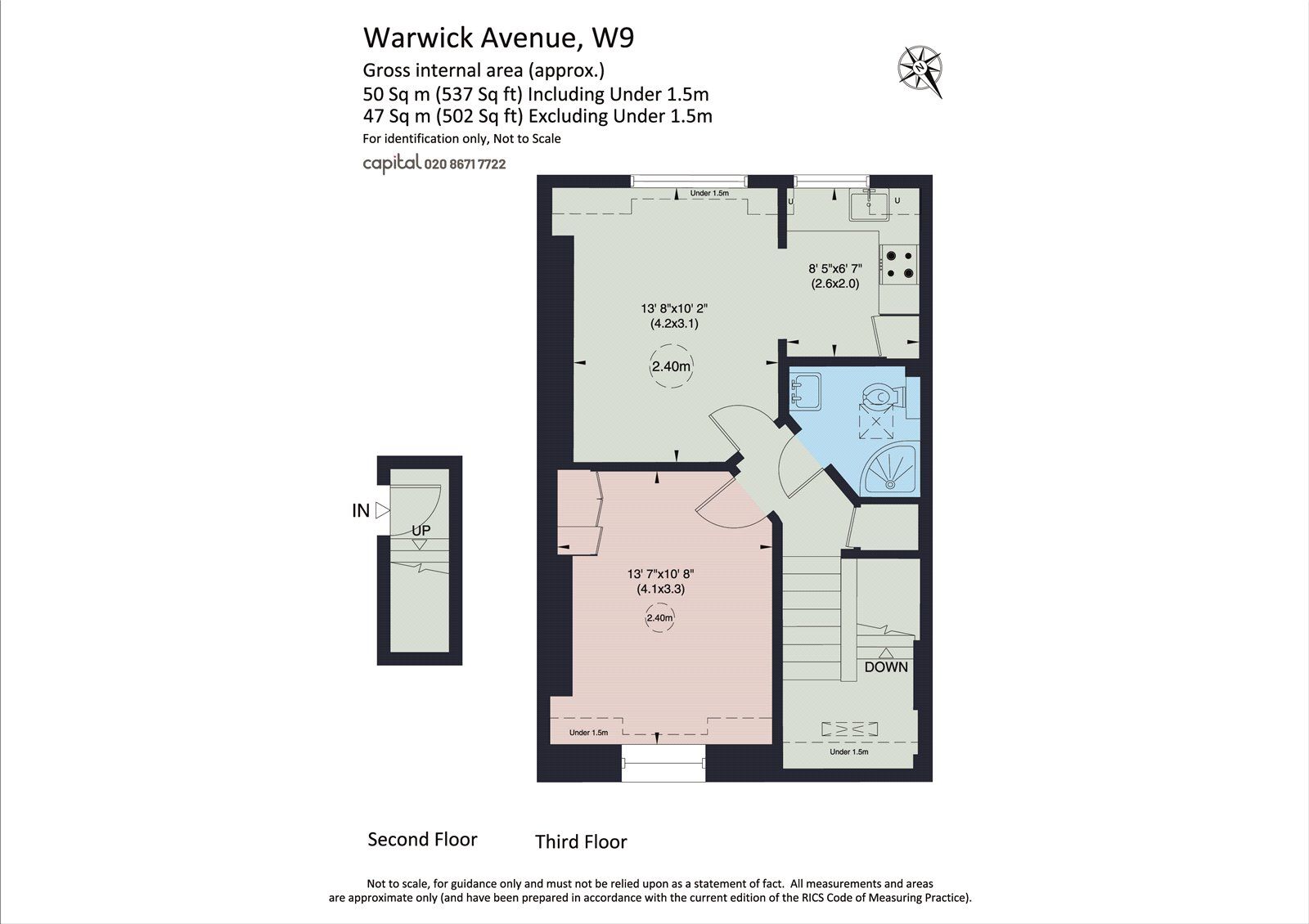 1 bed flat for sale in Warwick Avenue, London W9 - Zoopla