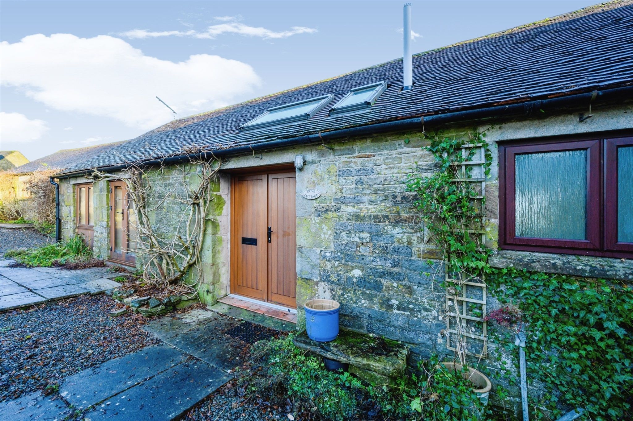 3 bed barn conversion for sale in New Close Farm, Grindon, Leek ST13