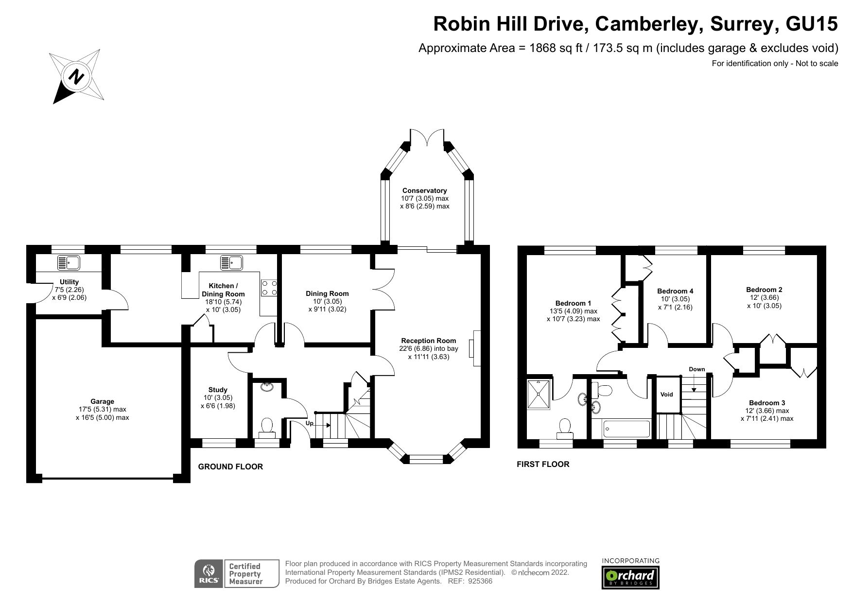 4 bed detached house for sale in Robin Hill Drive, Camberley, Surrey