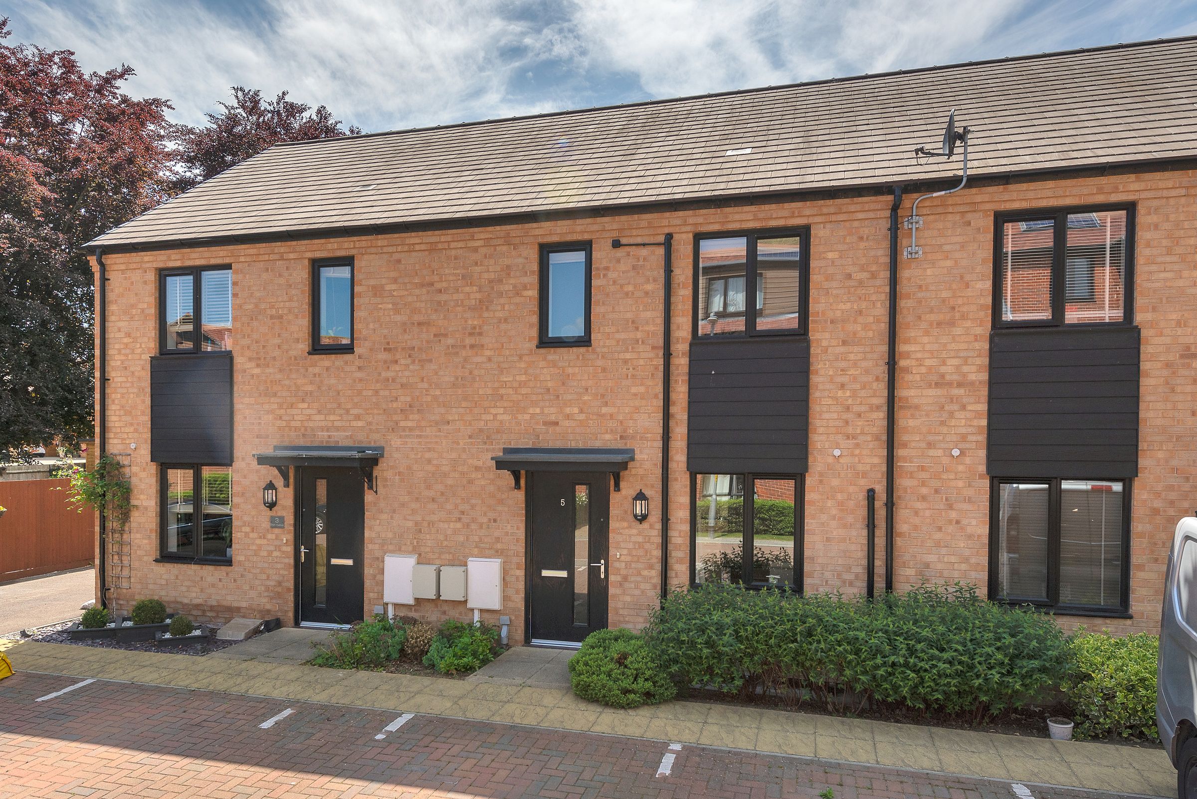 2 bed terraced house for sale in Waterside Court, Terry Walk, Leybourne