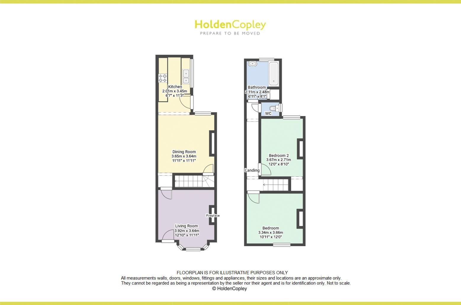 2 bed terraced house for sale in St. Albans Road, Arnold