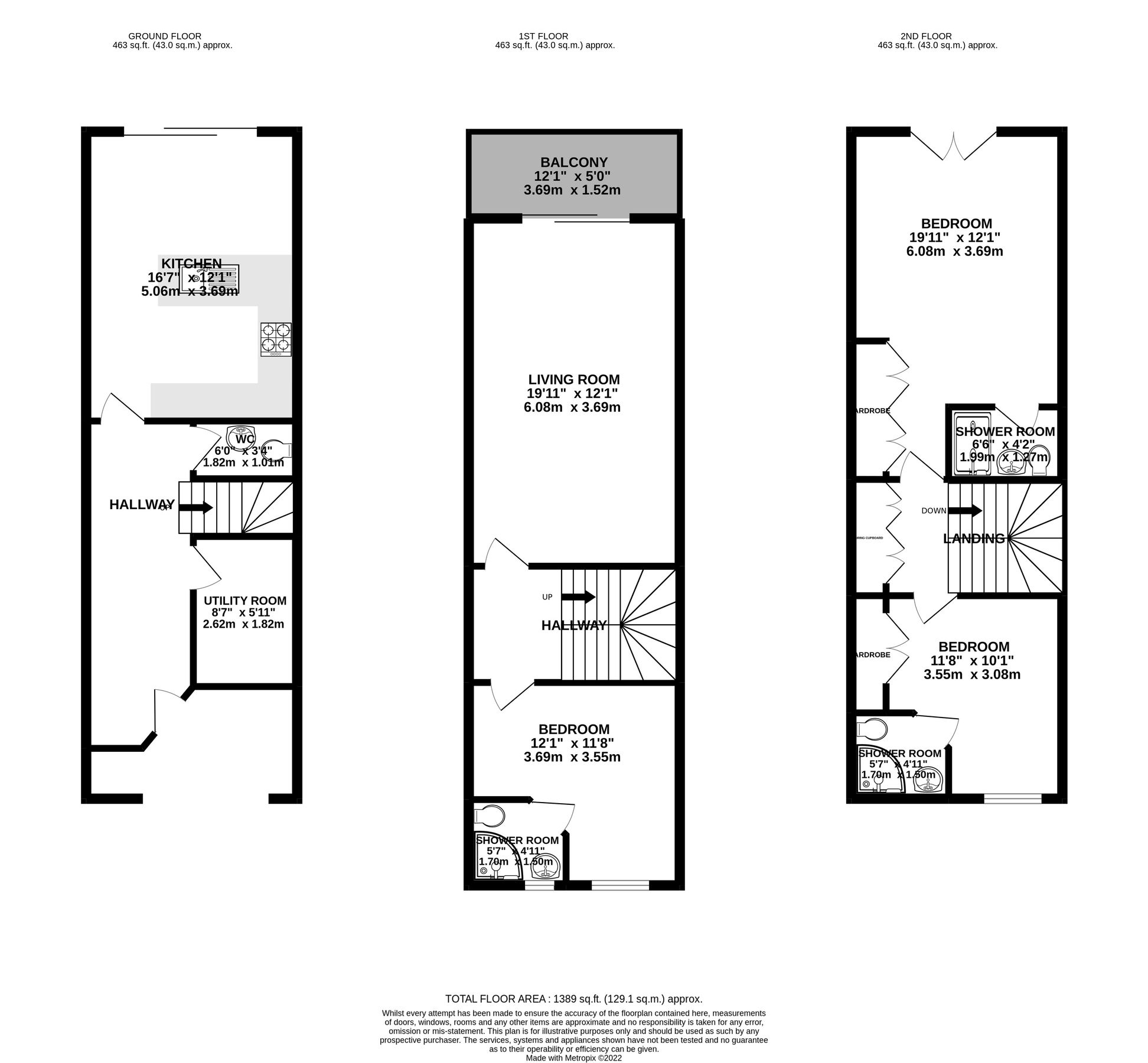 3 bed town house for sale in Bryher Island, Port Solent, Portsmouth PO6