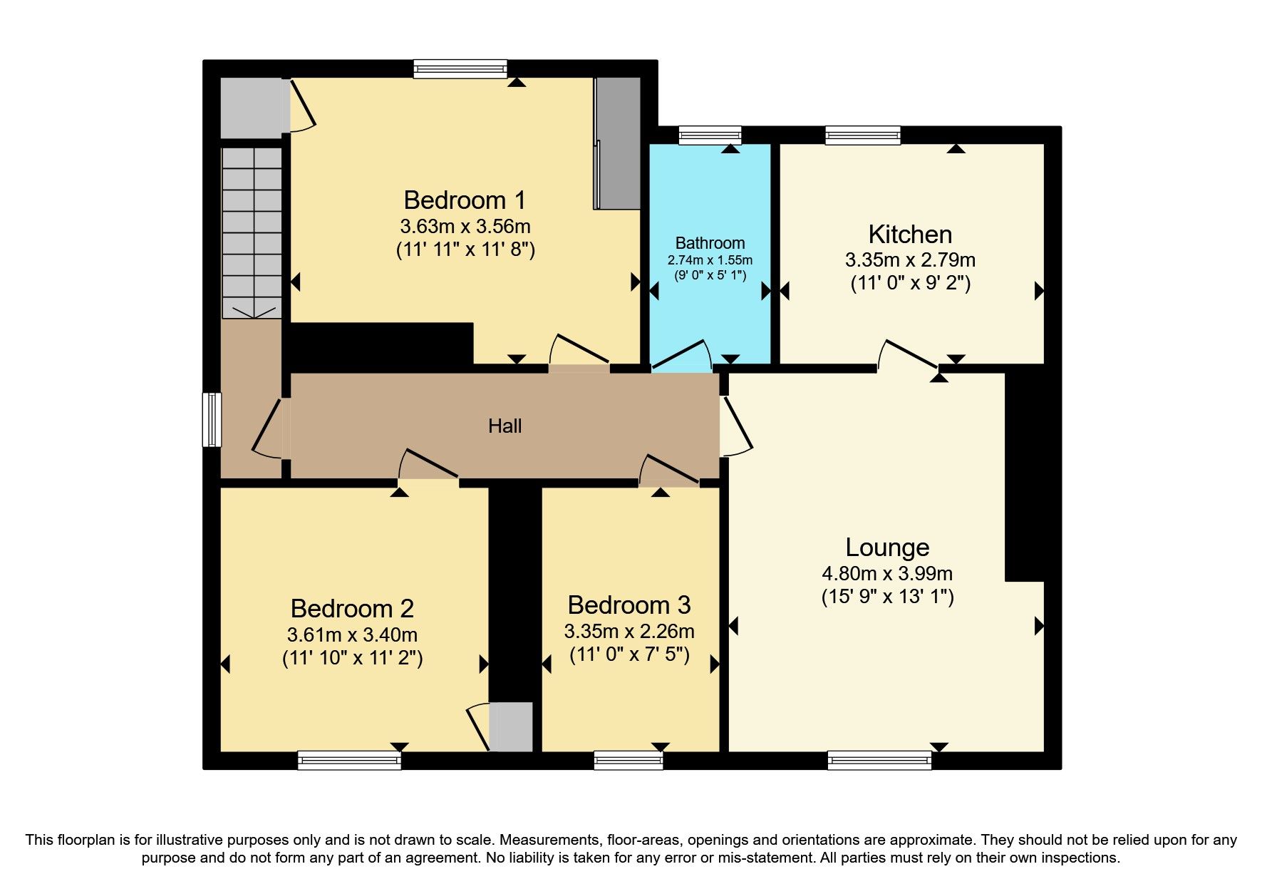 3 bed flat for sale in Drumbathie Road, Airdrie ML6 Zoopla