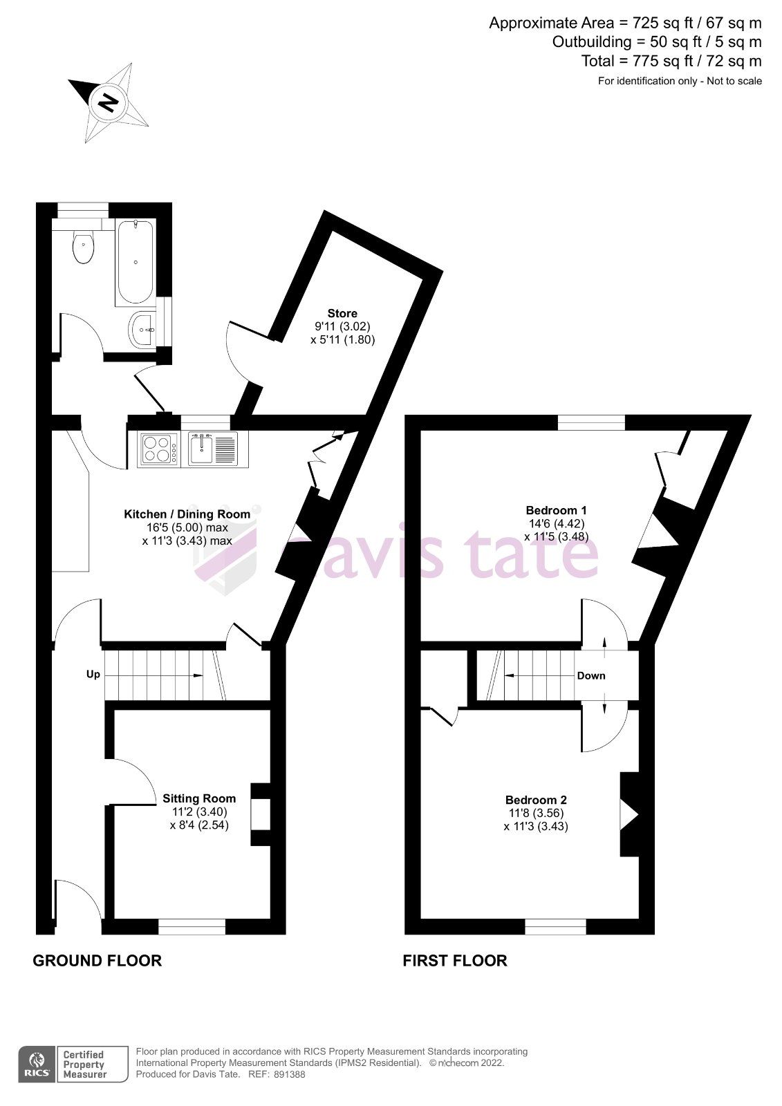 2 bed terraced house for sale in Sherman Road, Reading, Berkshire RG1