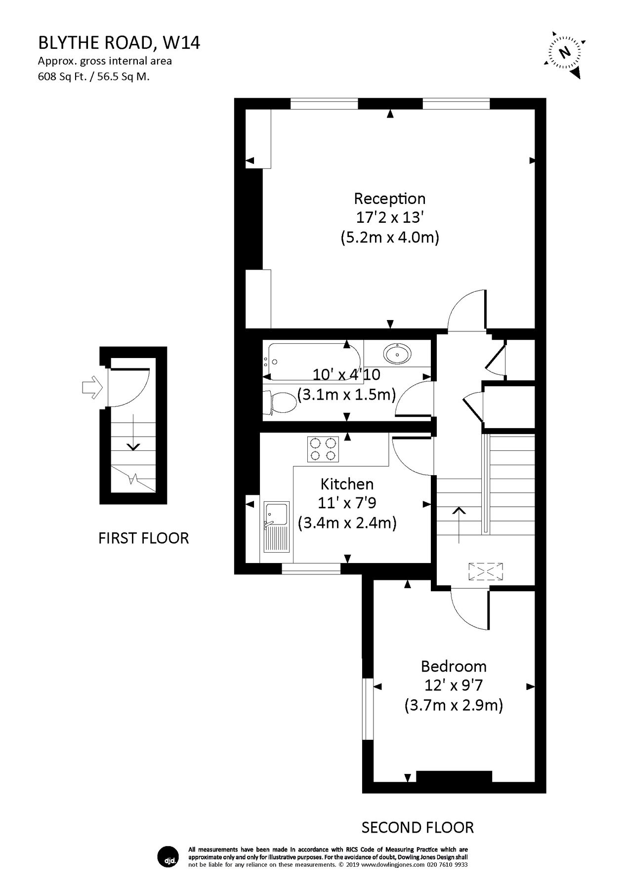 1 bed flat for sale in Blythe Road, Brook Green, London W14 Zoopla