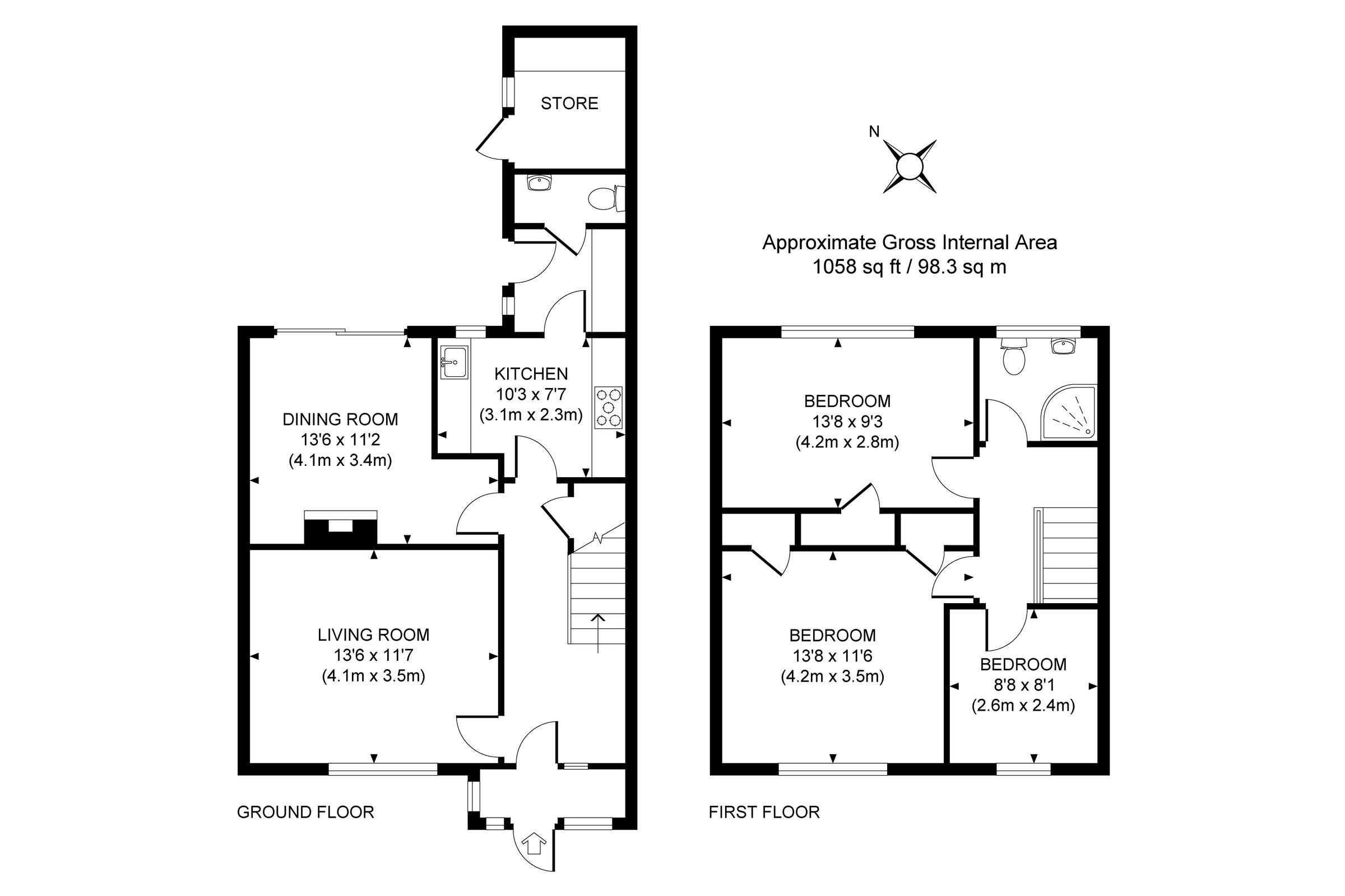 3 bed semidetached house for sale in Knaphill, Woking GU21 Zoopla