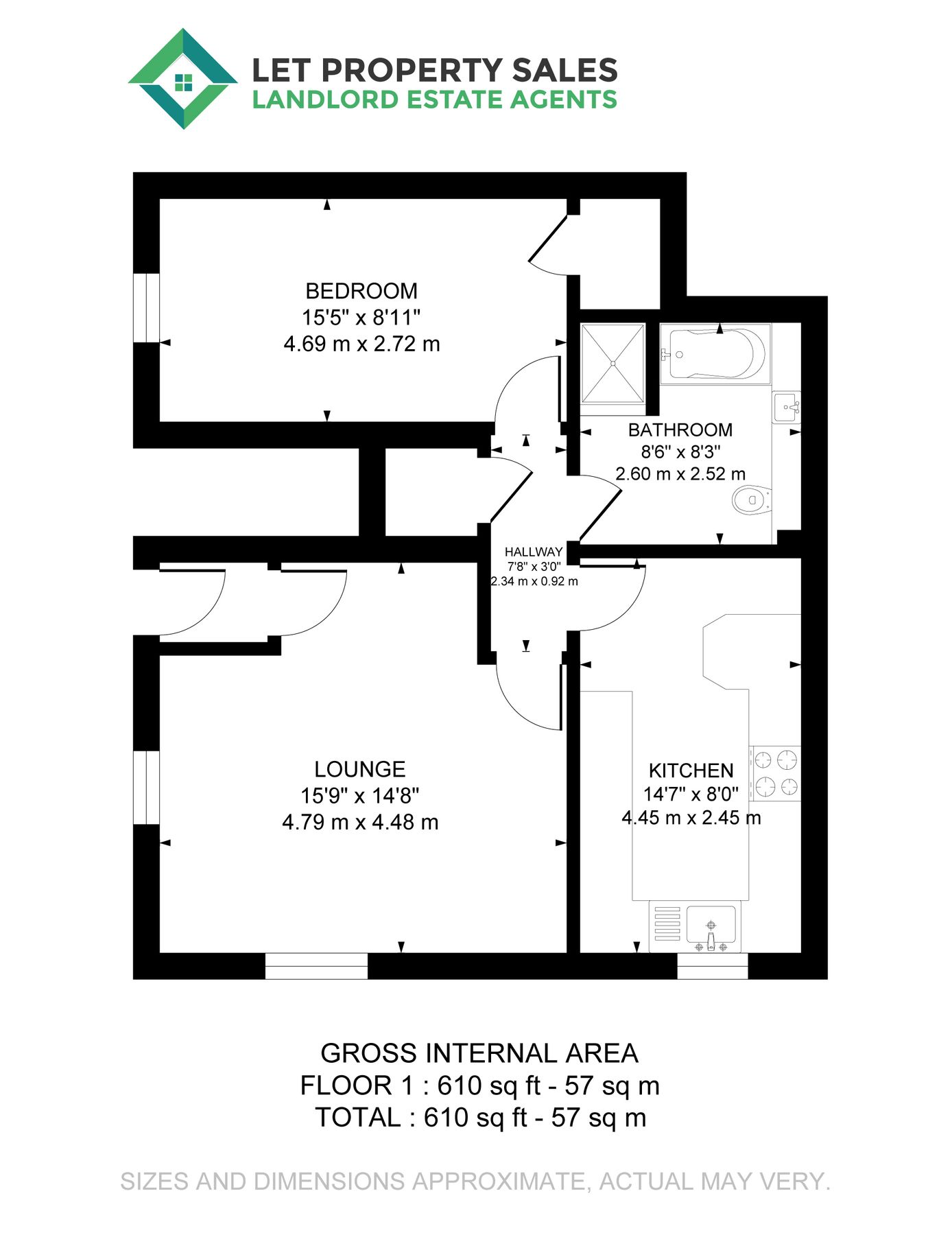 1 bed flat for sale in Main Road, Crookedholm KA3 Zoopla