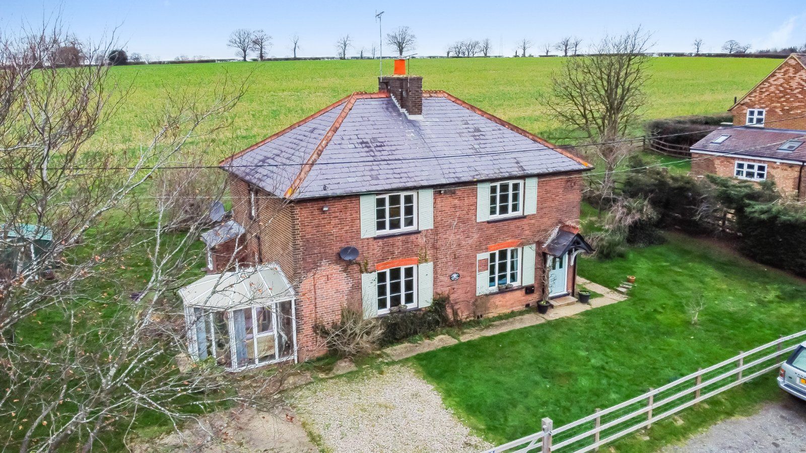 3 bed detached house for sale in Westwick Hall Farm Cottages