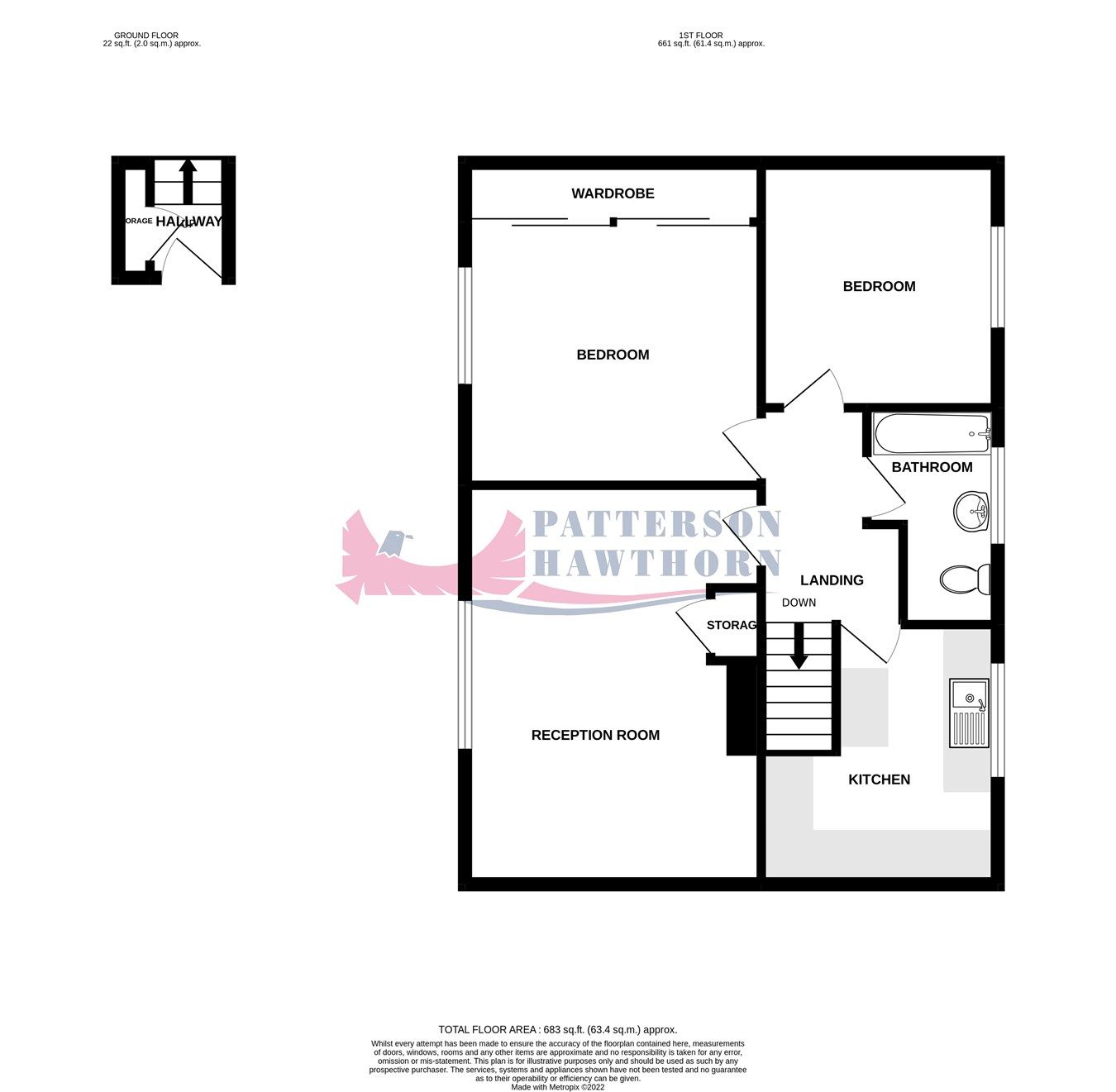 2 bed for sale in Dacre Crescent, Aveley RM15 Zoopla