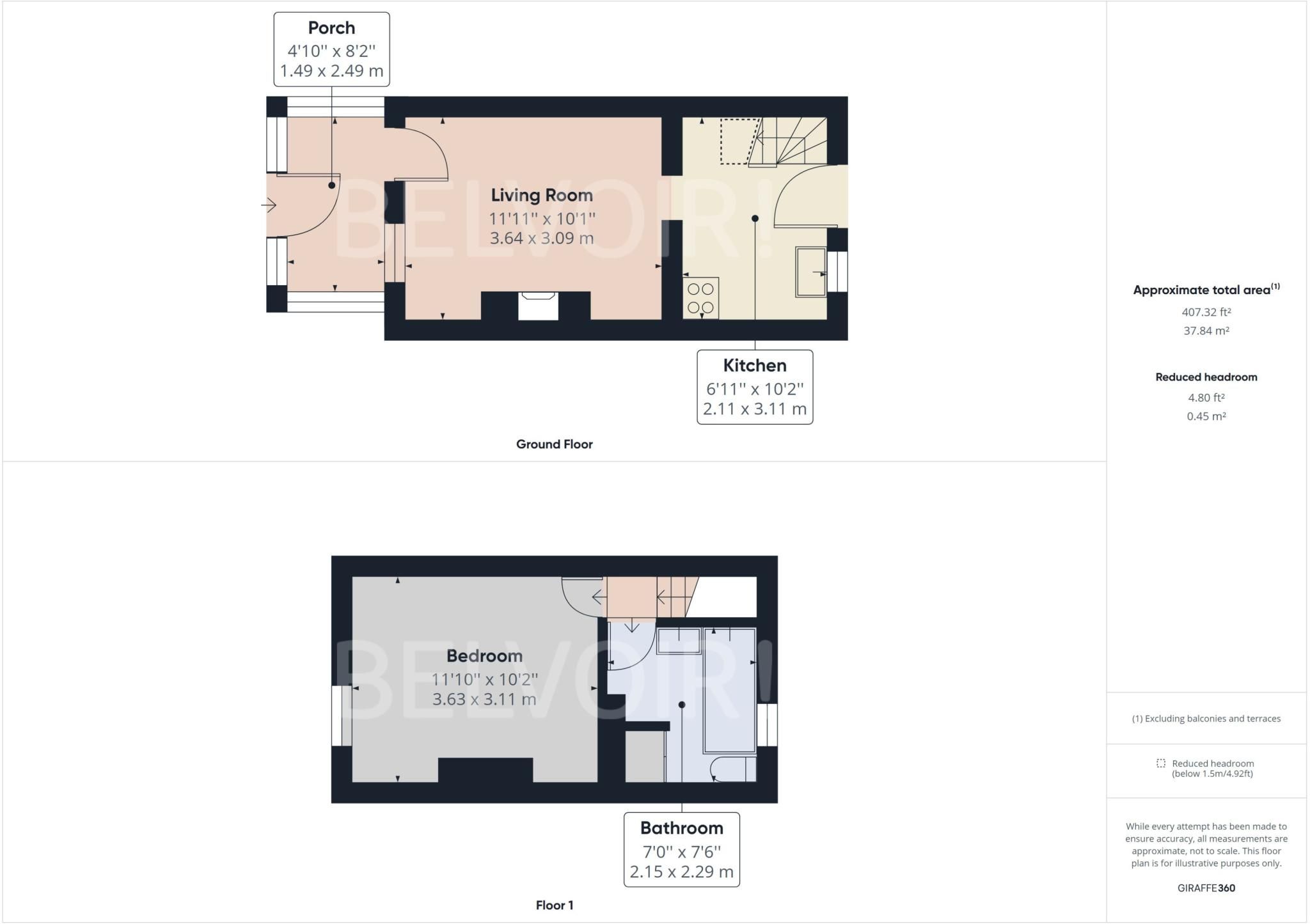1 bed terraced house for sale in Chalk Hill, Great Cressingham