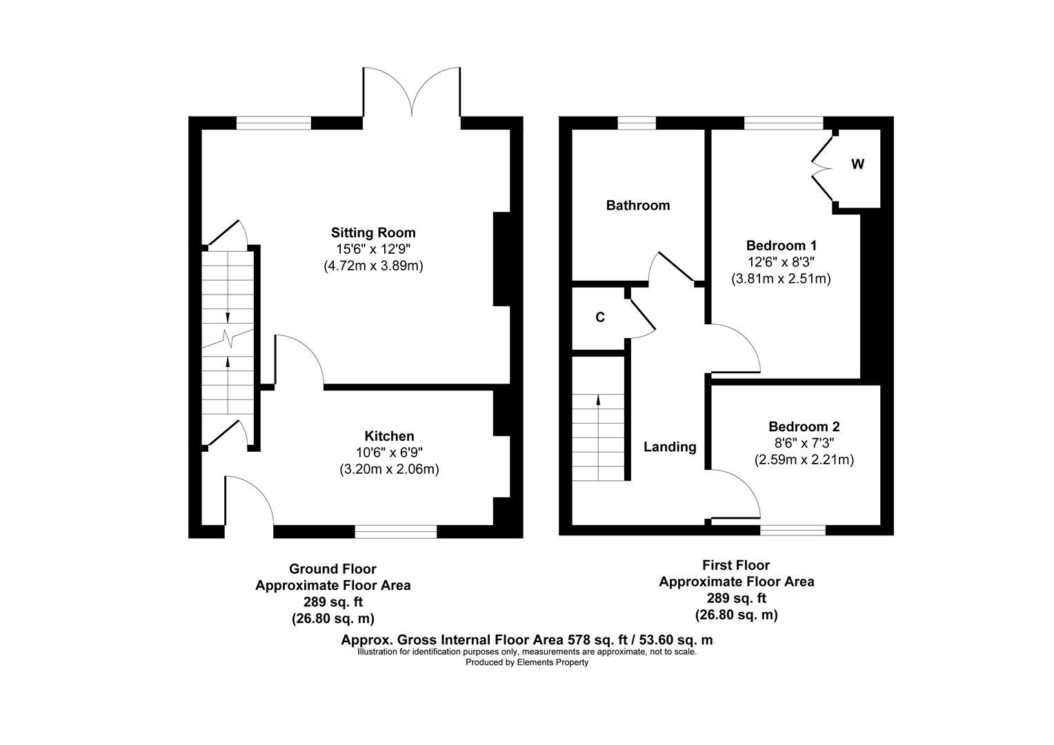 2 bed property for sale in St. Lukes Terrace, East Morton, Keighley
