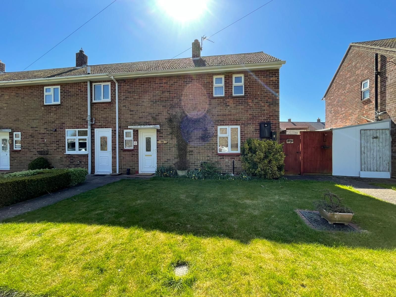 2 bed end terrace house to rent in Dyke Road, North Cotes, Grimsby DN36