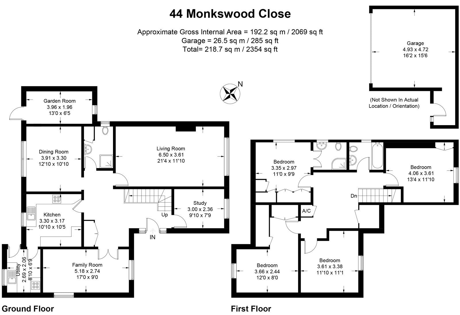 4 bed detached house for sale in Monkswood Close, Newbury, West