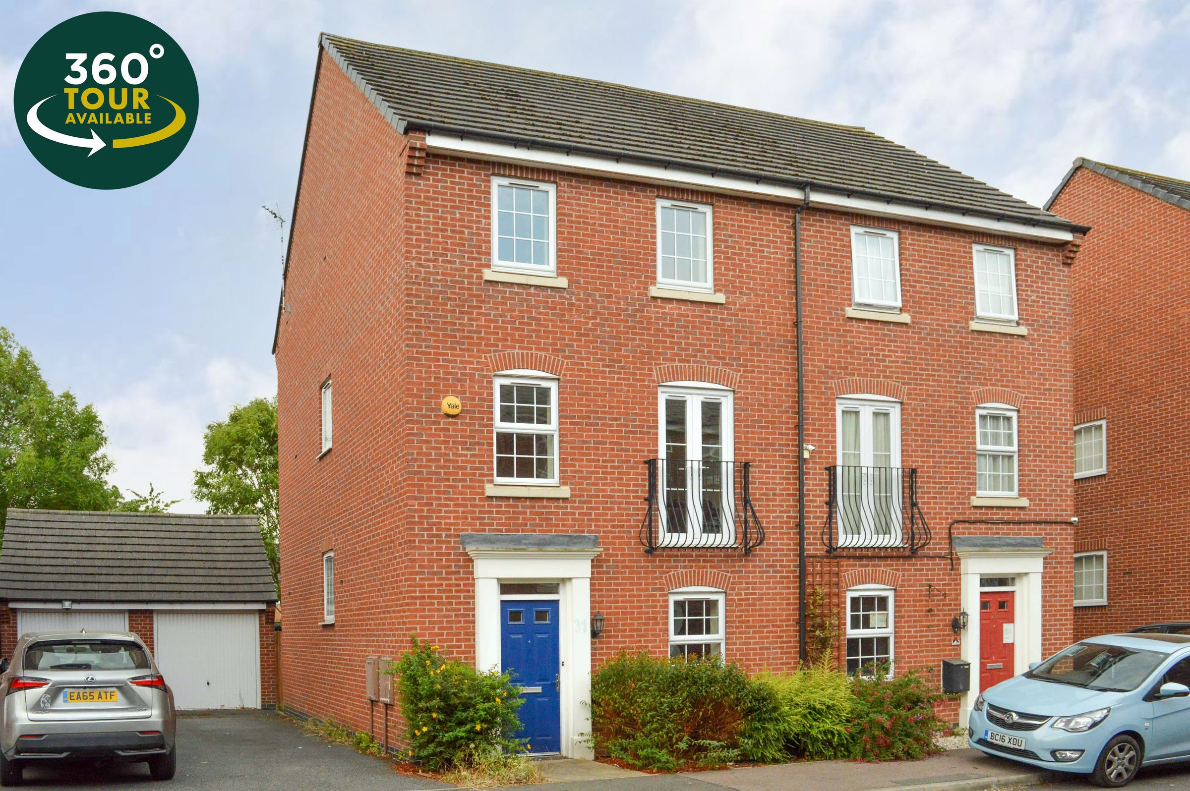 4 bed semidetached house to rent in Danbury Place, Humberstone