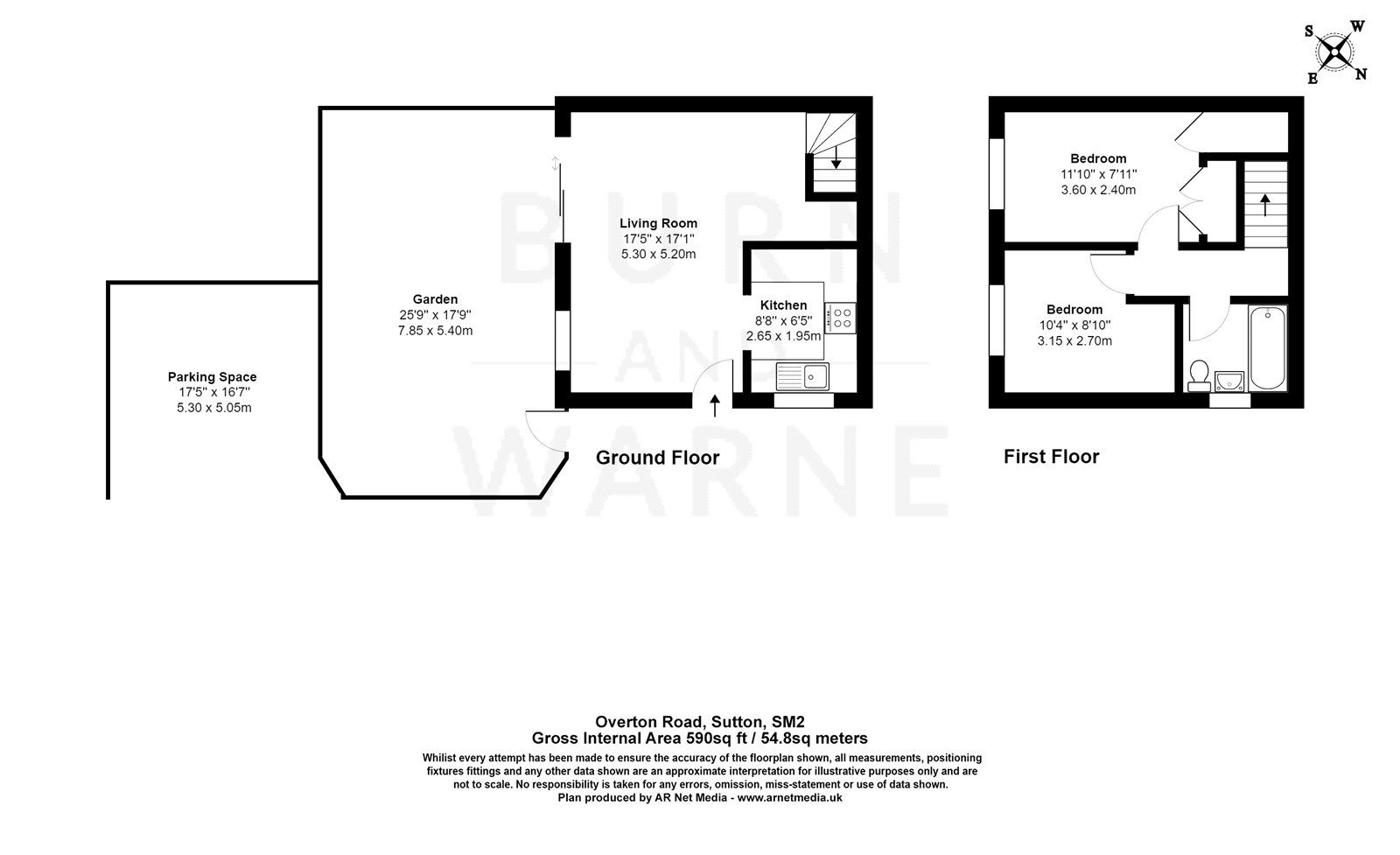 2 bed semidetached house for sale in Overton Road, Sutton SM2 Zoopla