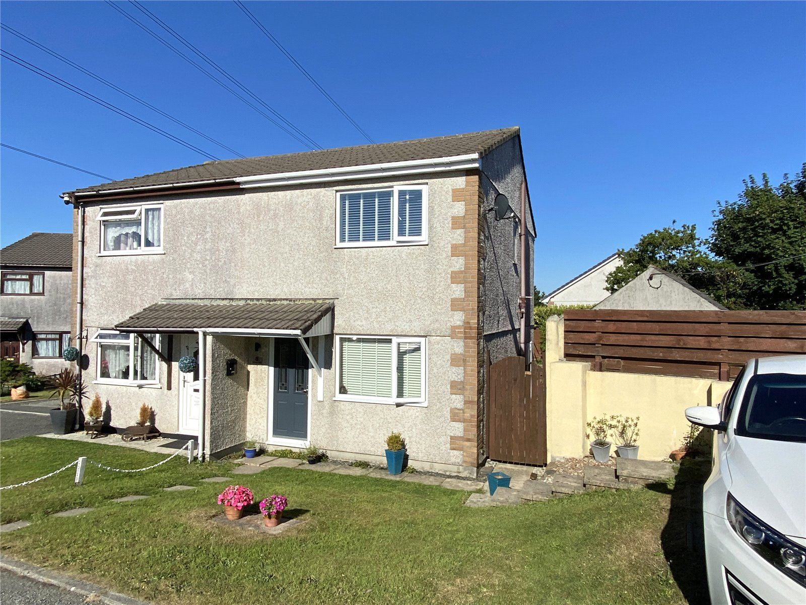 2 bed semidetached house for sale in Prosper Close, Roche, St. Austell