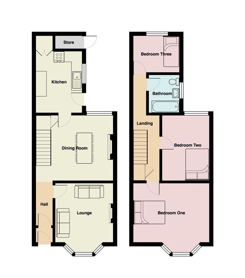 3 bed terraced house for sale in Baker Street, Lancaster LA1 Zoopla