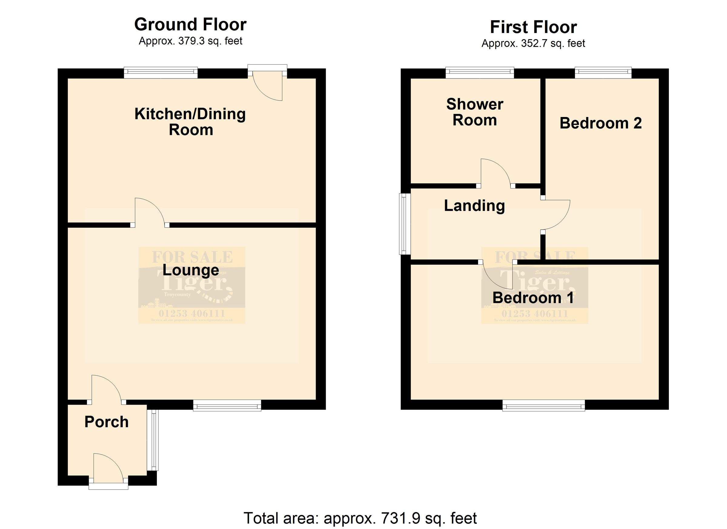 2 bed semidetached house for sale in St. Clares Avenue, Fulwood
