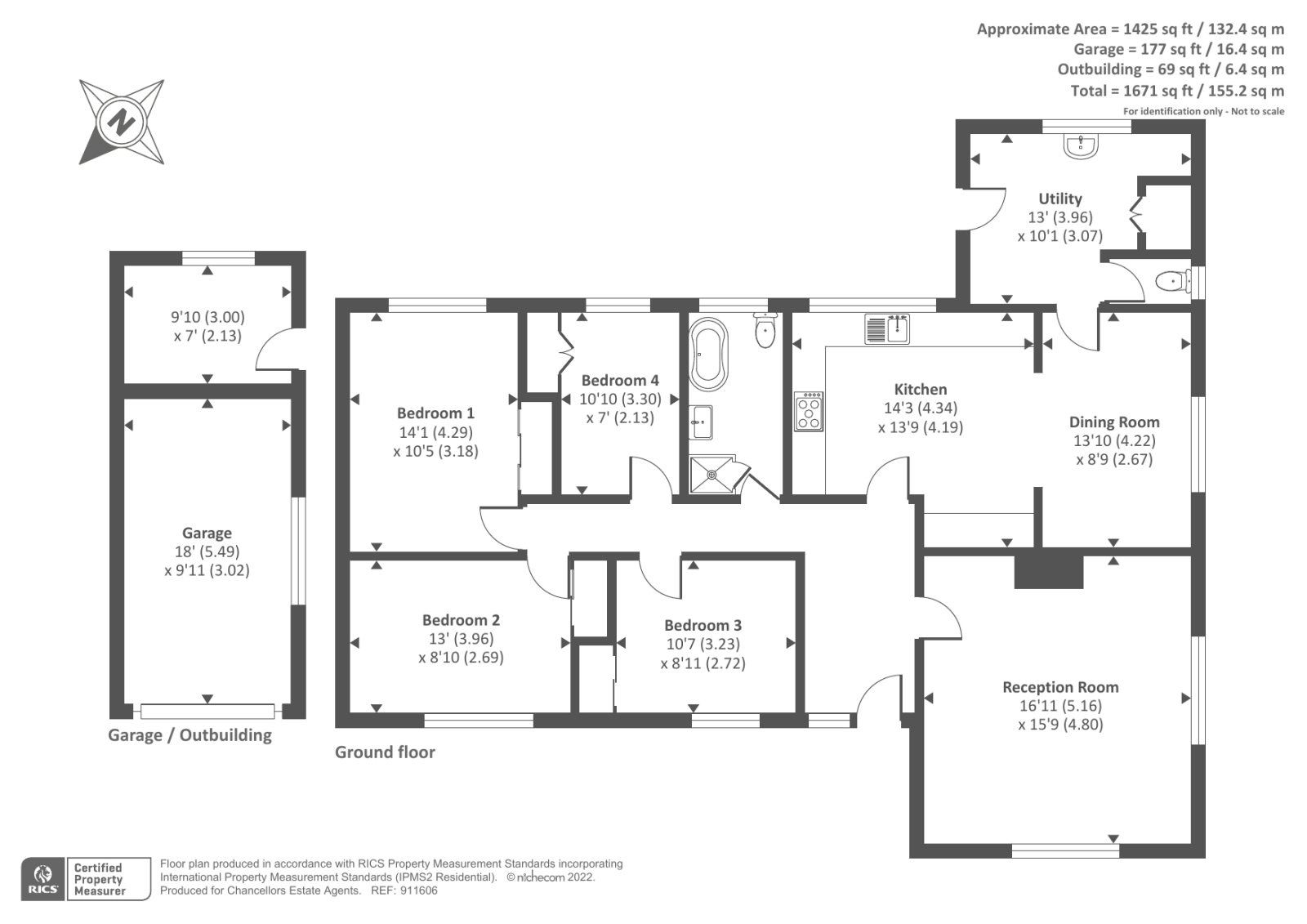 4 bed detached bungalow for sale in Velindre, Brecon LD3 Zoopla