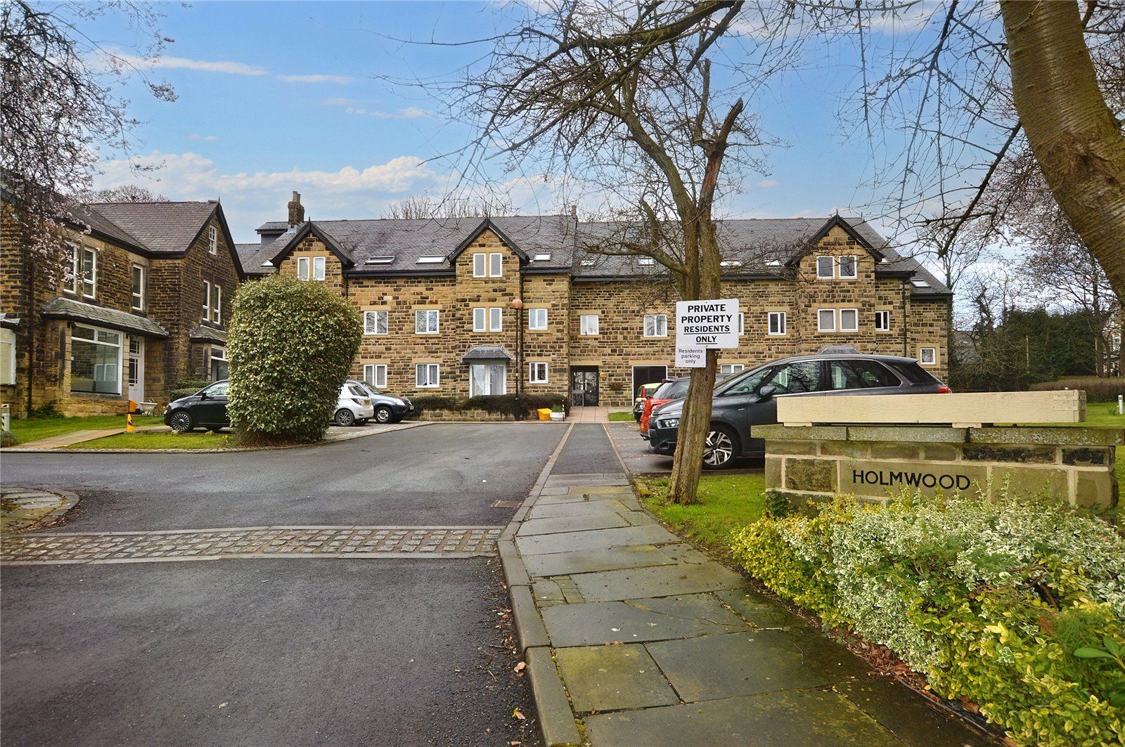 2 bed flat for sale in Holmwood, 21 Park Crescent, Roundhay, Leeds LS8