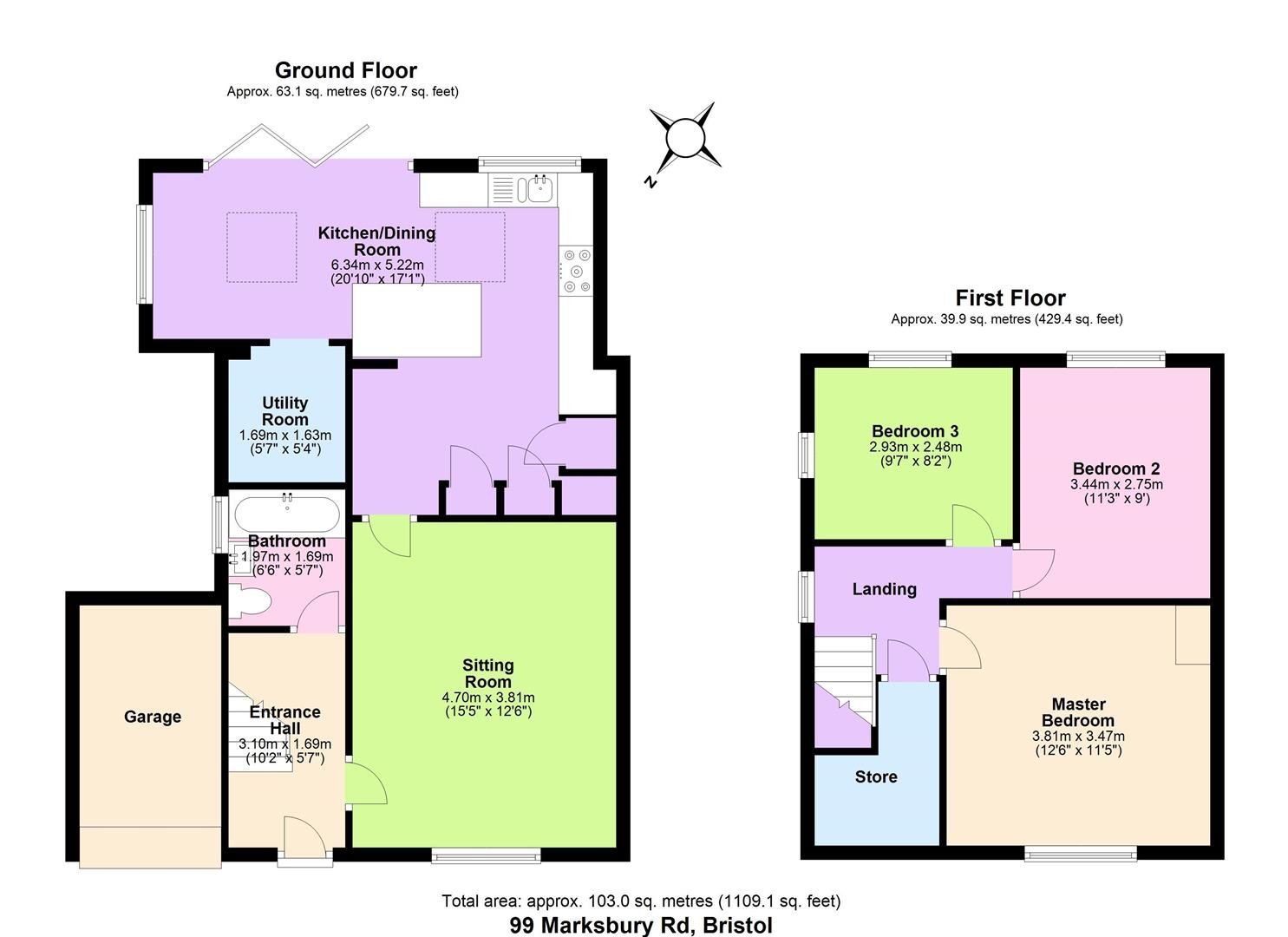 3 bed end terrace house for sale in Marksbury Road, Bedminster, Bristol