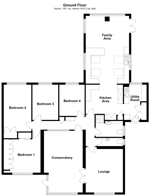 4 bed detached bungalow for sale in Bush Road, Cuxton, Rochester, Kent