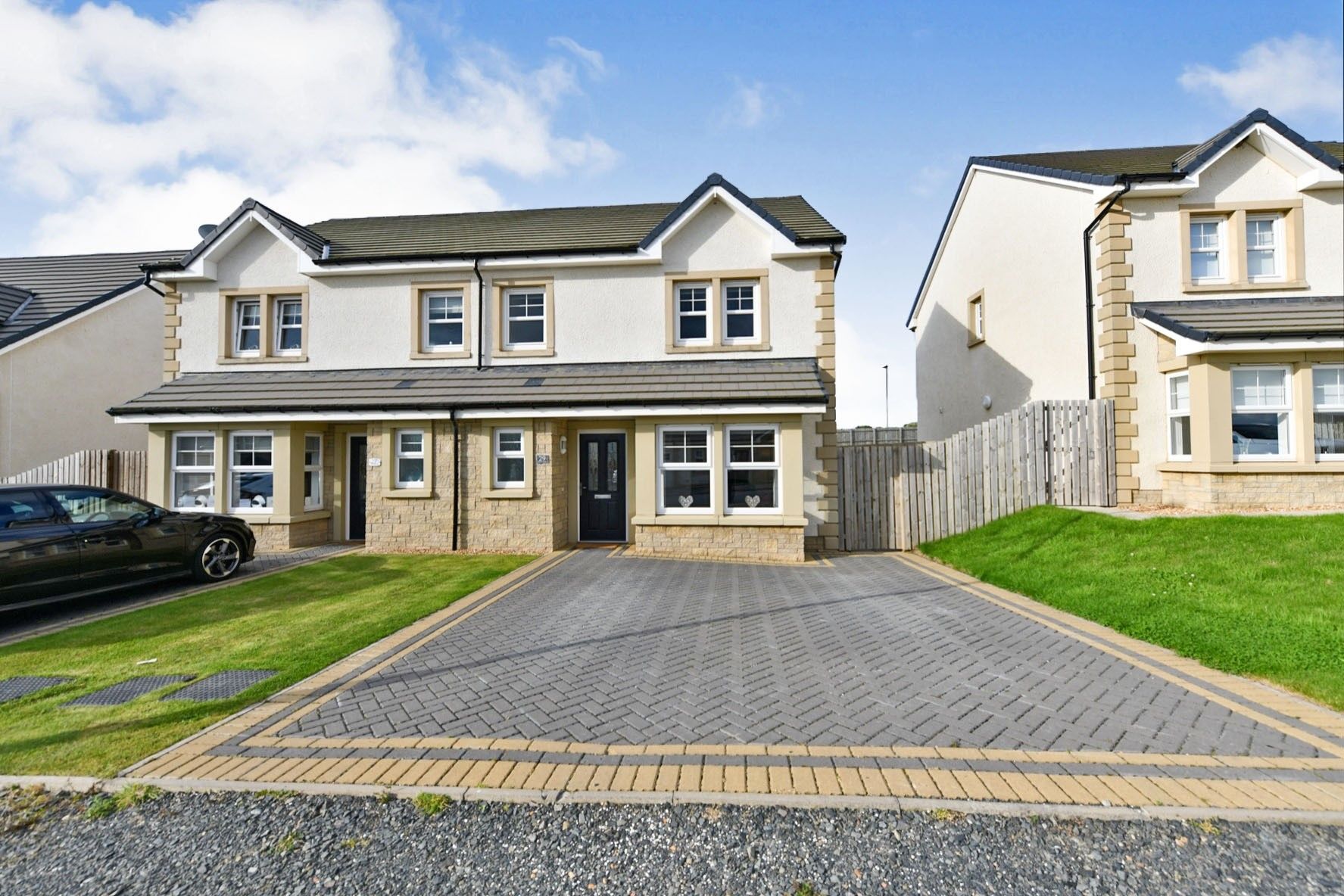 3 bed semidetached house for sale in Blackstone Heights, Cumnock KA18
