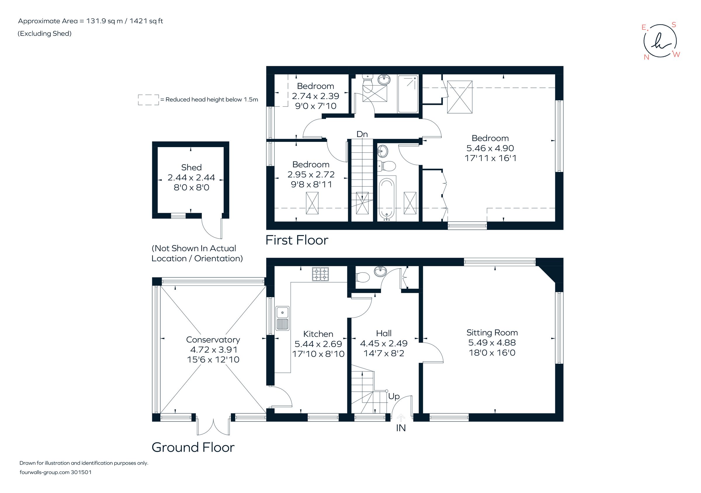 3 bed semidetached house for sale in Victoria Place,