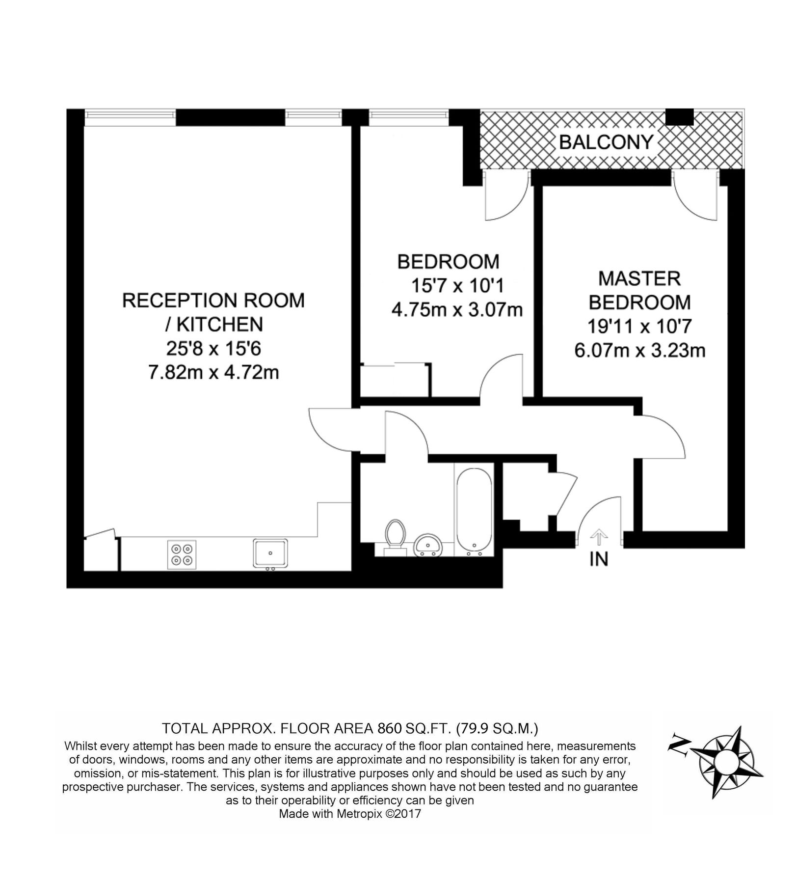 2 bed flat to rent in Westwood House, 54 Millharbour, Canary Wharf