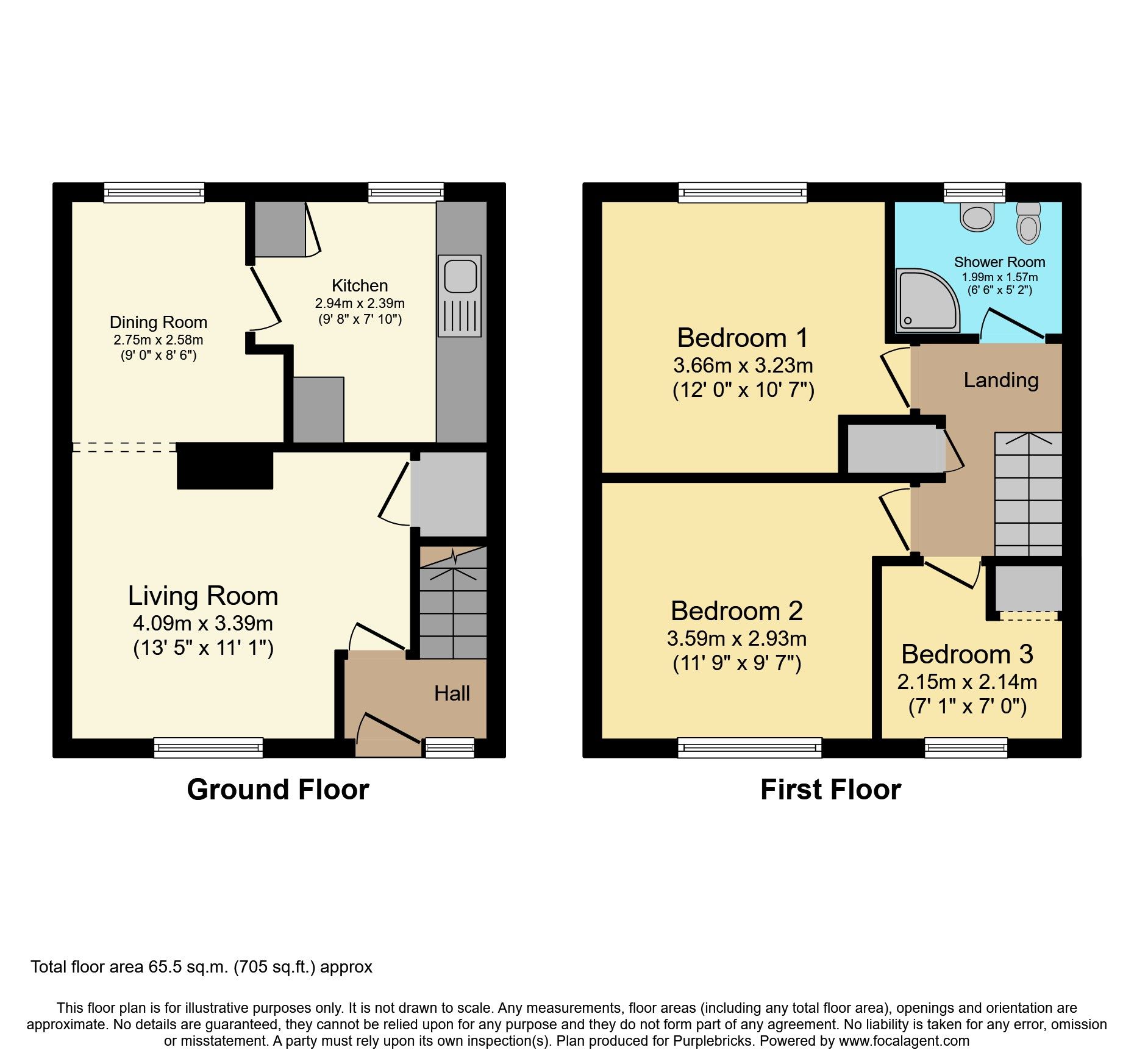 3 bed terraced house for sale in Bridgwater Road, Ipswich IP2 Zoopla