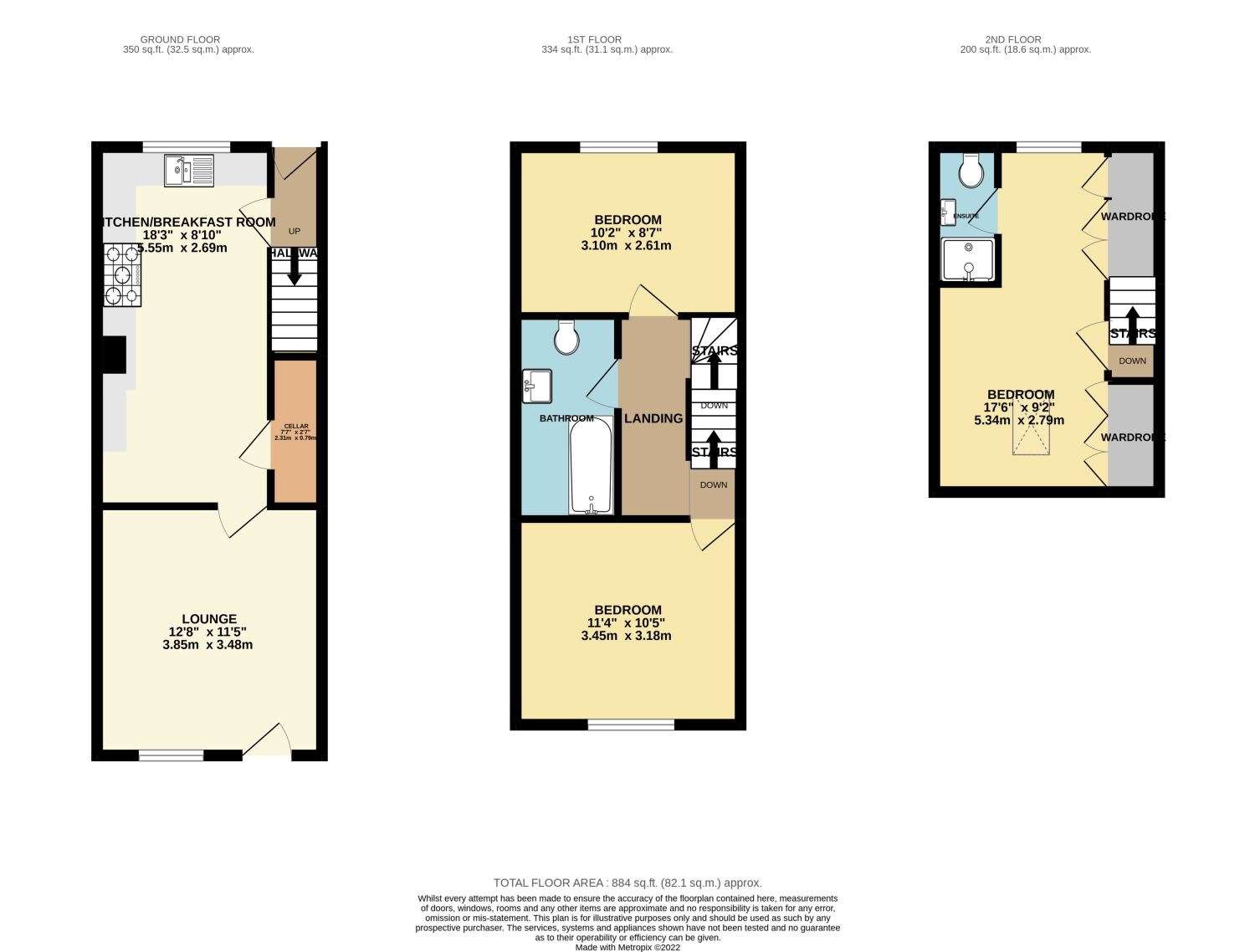 3 bed terraced house for sale in Alexandra Road, Dronfield, Derbyshire
