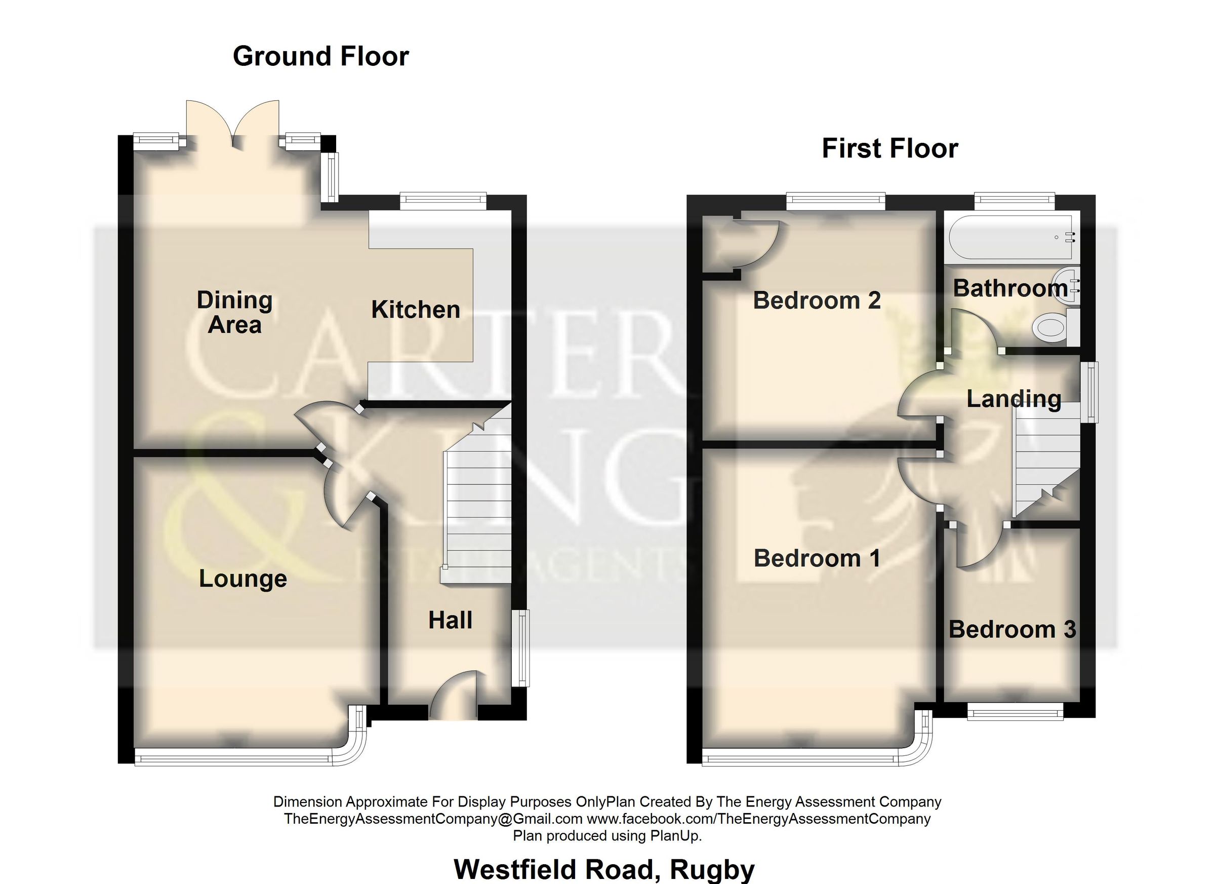 3 bed semidetached house for sale in Westfield Road, Rugby CV22 Zoopla