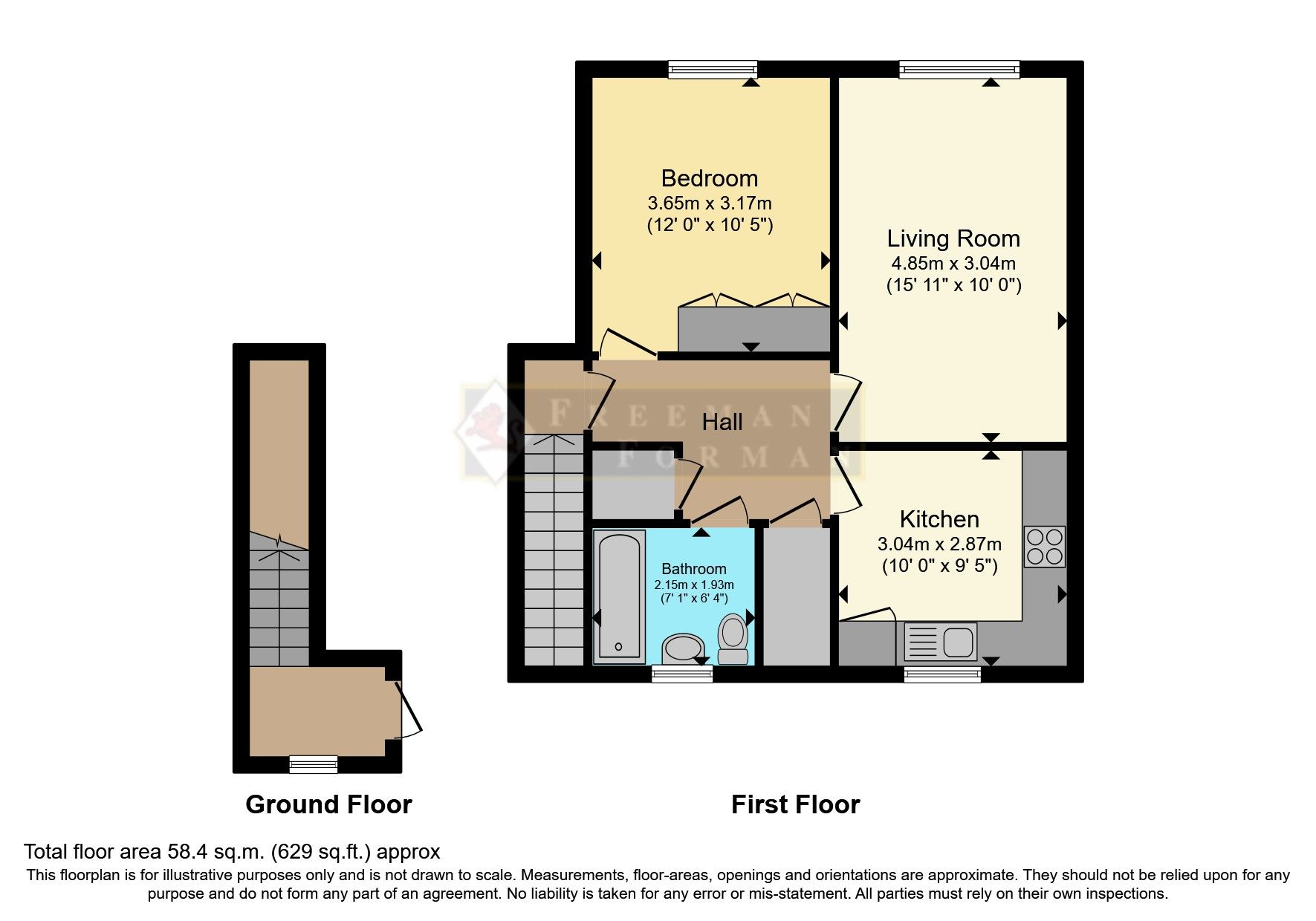 1 bed flat for sale in Lyons Crescent, Tonbridge TN9 Zoopla