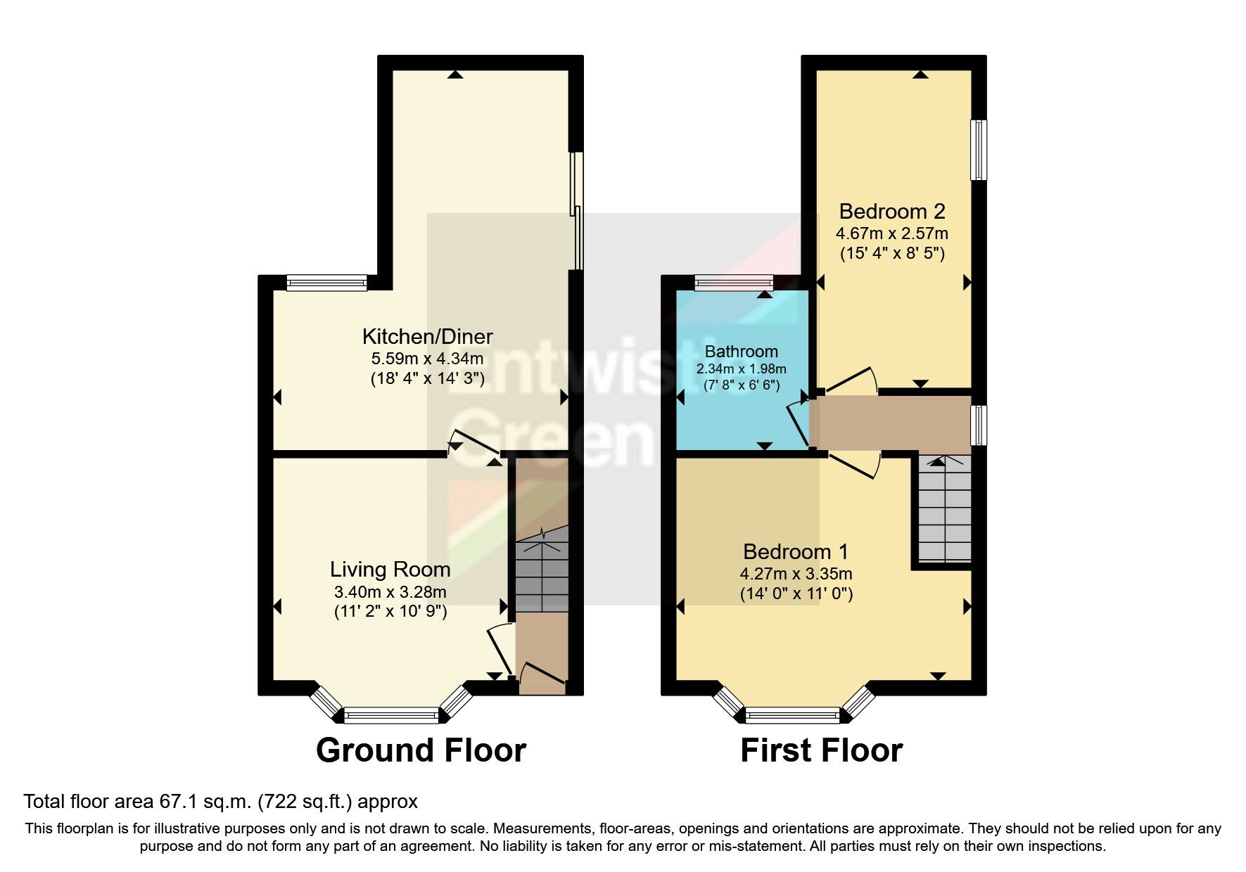 2 bed end terrace house for sale in Rosedale Avenue, Blackpool FY4 Zoopla