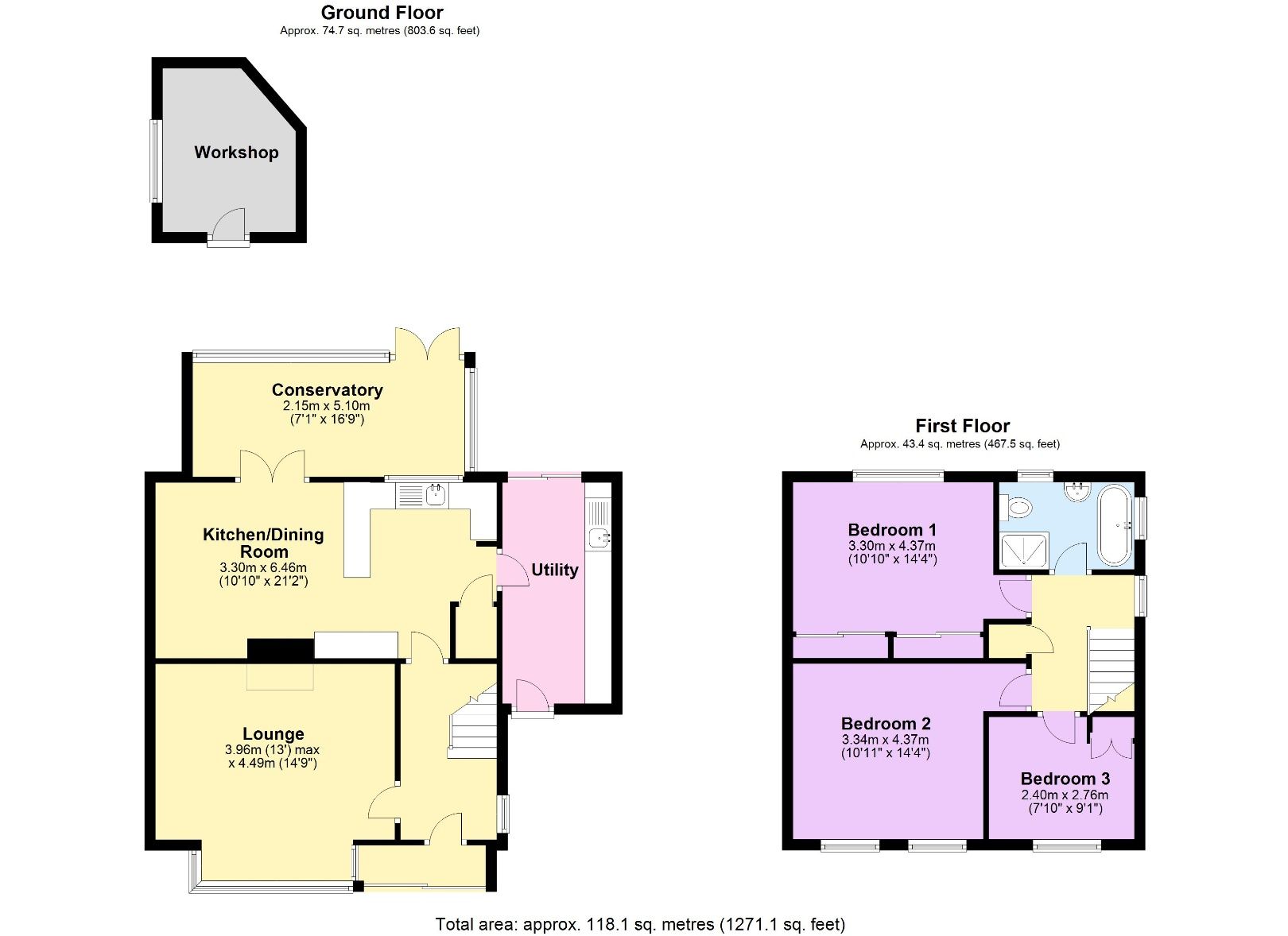 3 bed semidetached house for sale in Malvern Road, Redditch B97 Zoopla
