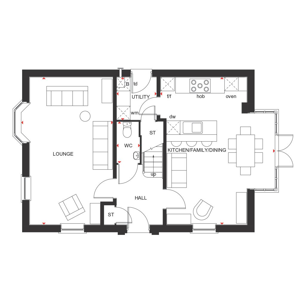 New home, 4 bed detached house for sale in Needingworth Park