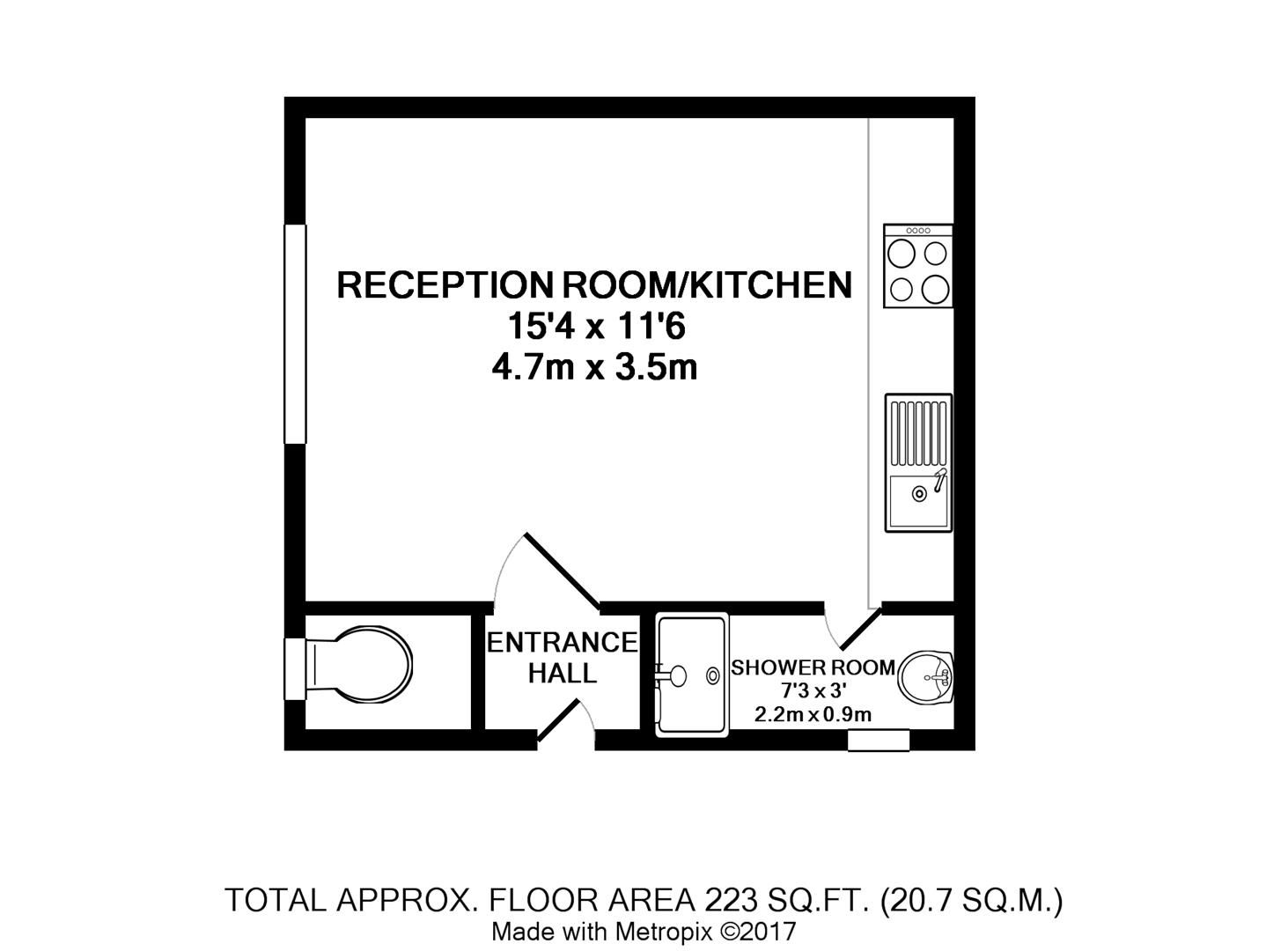 Studio to rent in King Street, Twickenham TW1 Zoopla