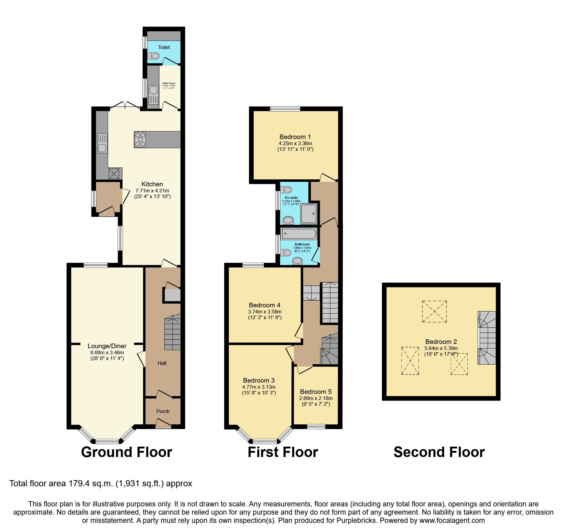 4 bed semidetached house for sale in Alexandra Road, St. Austell PL25