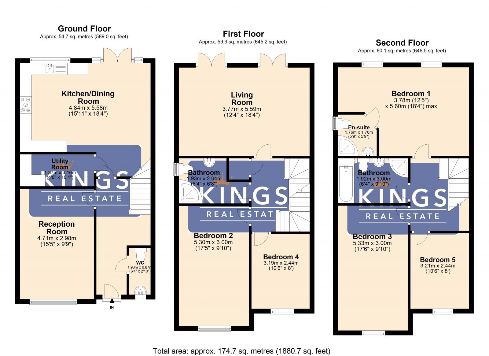 5 bed semidetached house for sale in Evington Valley Gardens, Evington