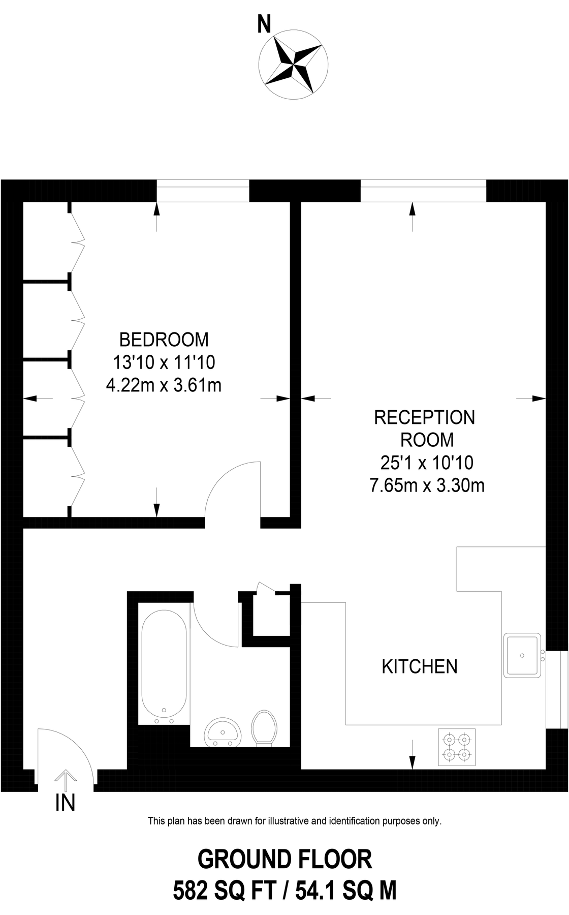 1 bed flat for sale in Parkdale, Bounds Green, London N11 Zoopla