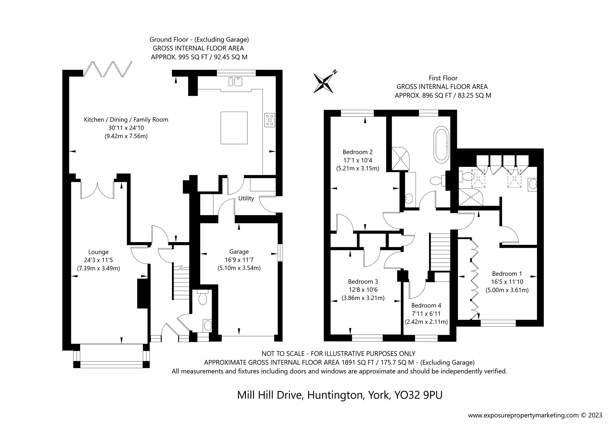 4 bed detached house for sale in Mill Hill Drive, Huntington, York, North Yorkshire YO32 Zoopla