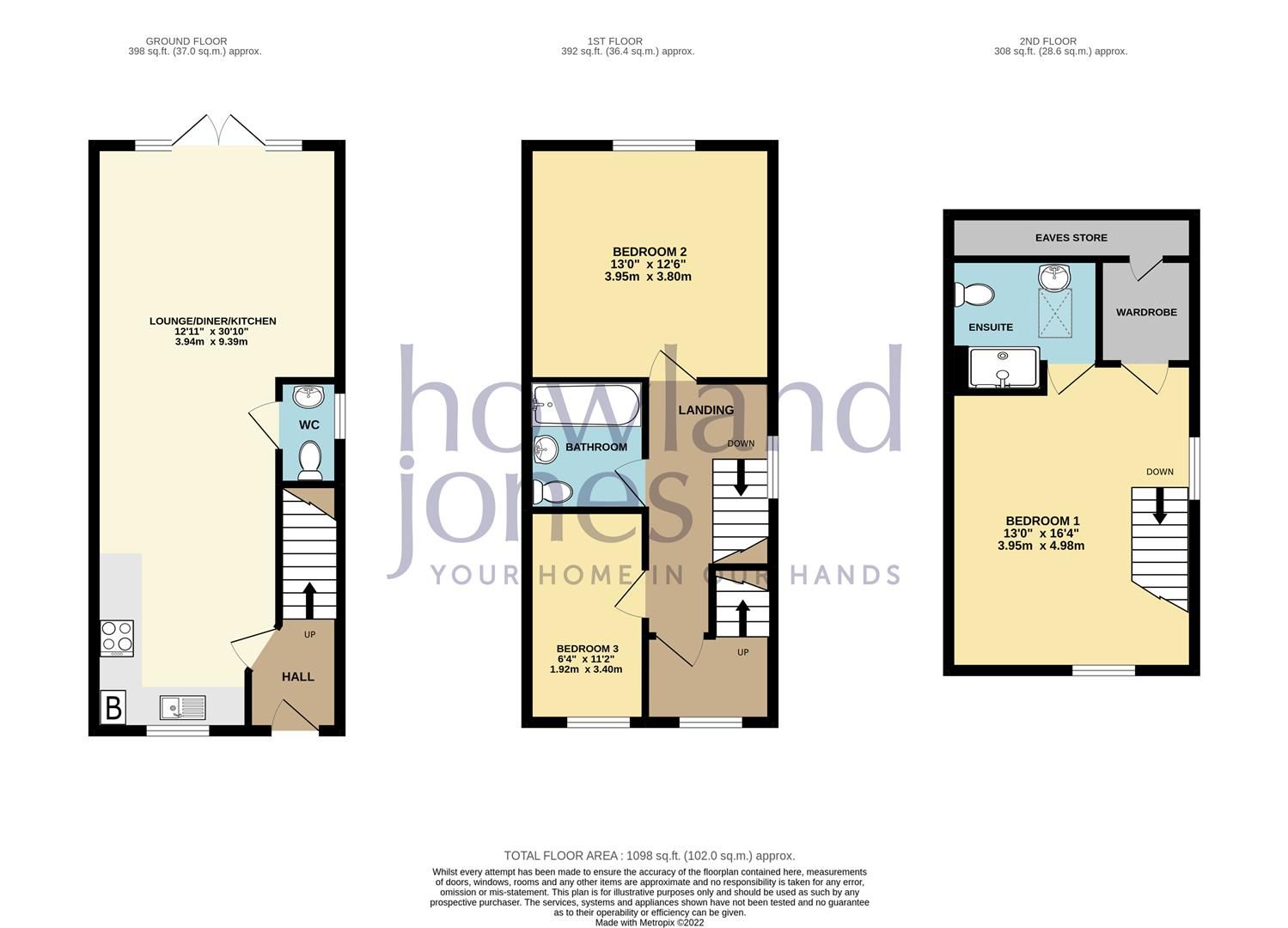 3 bed semidetached house for sale in Bluebell Grove, Woodville, Nr