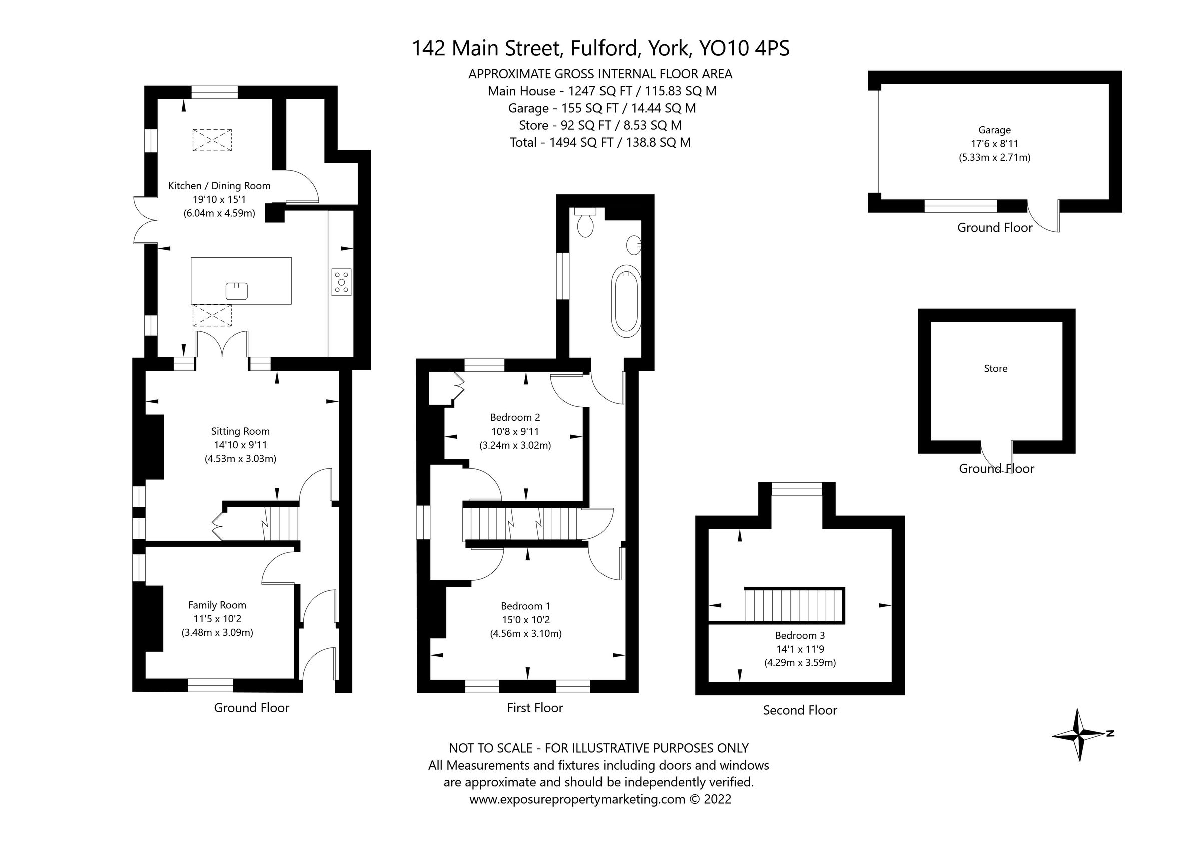 3 bed semidetached house for sale in Main Street, Fulford, York YO10