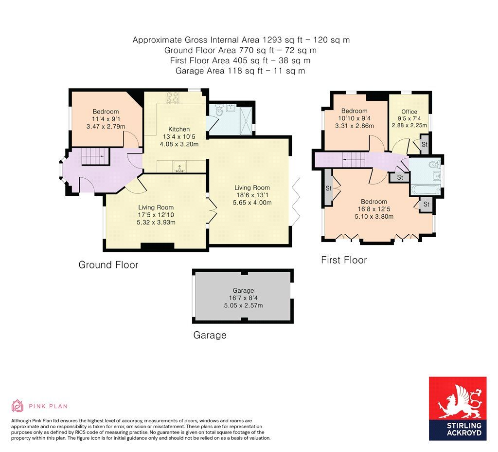 4 bed semidetached house for sale in Kingston Road, Ashford, Surrey