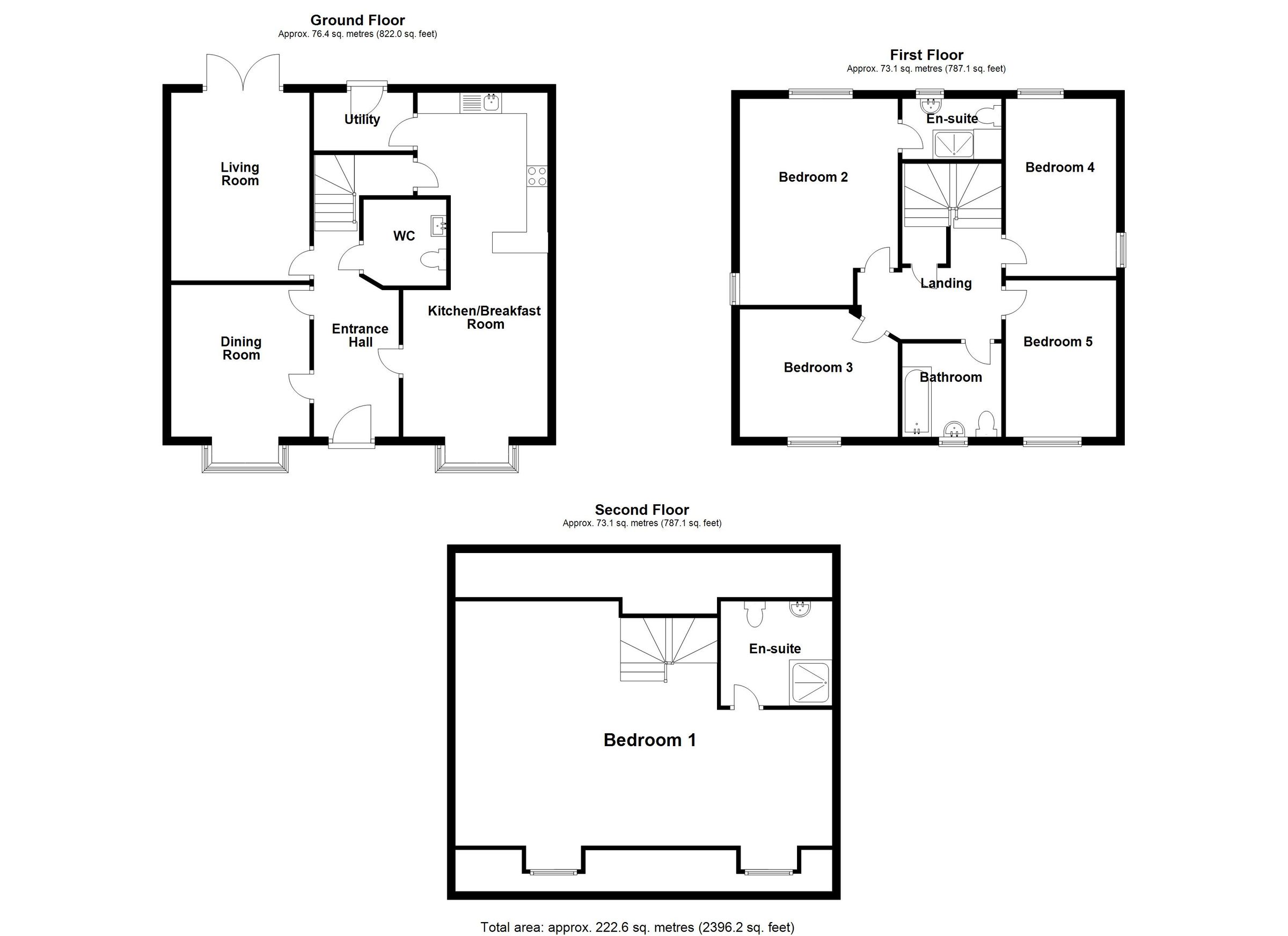 New home, 5 bed detached house for sale in Copperfield Place