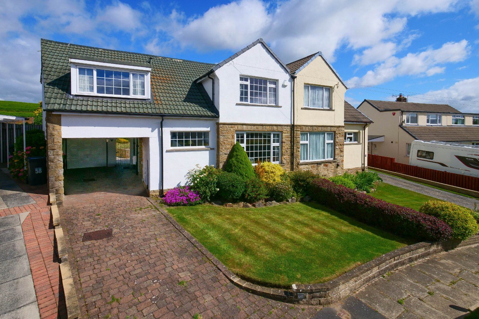 4 bed semidetached house for sale in Moorfield Drive, Baildon, Shipley
