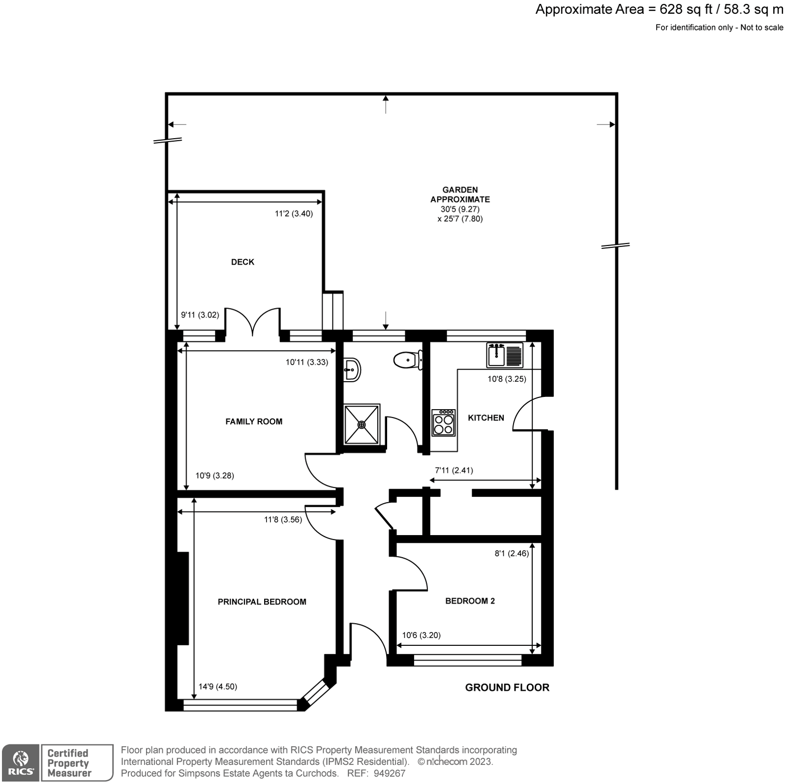 2 bed for sale in Castleview Road, Weybridge KT13 Zoopla